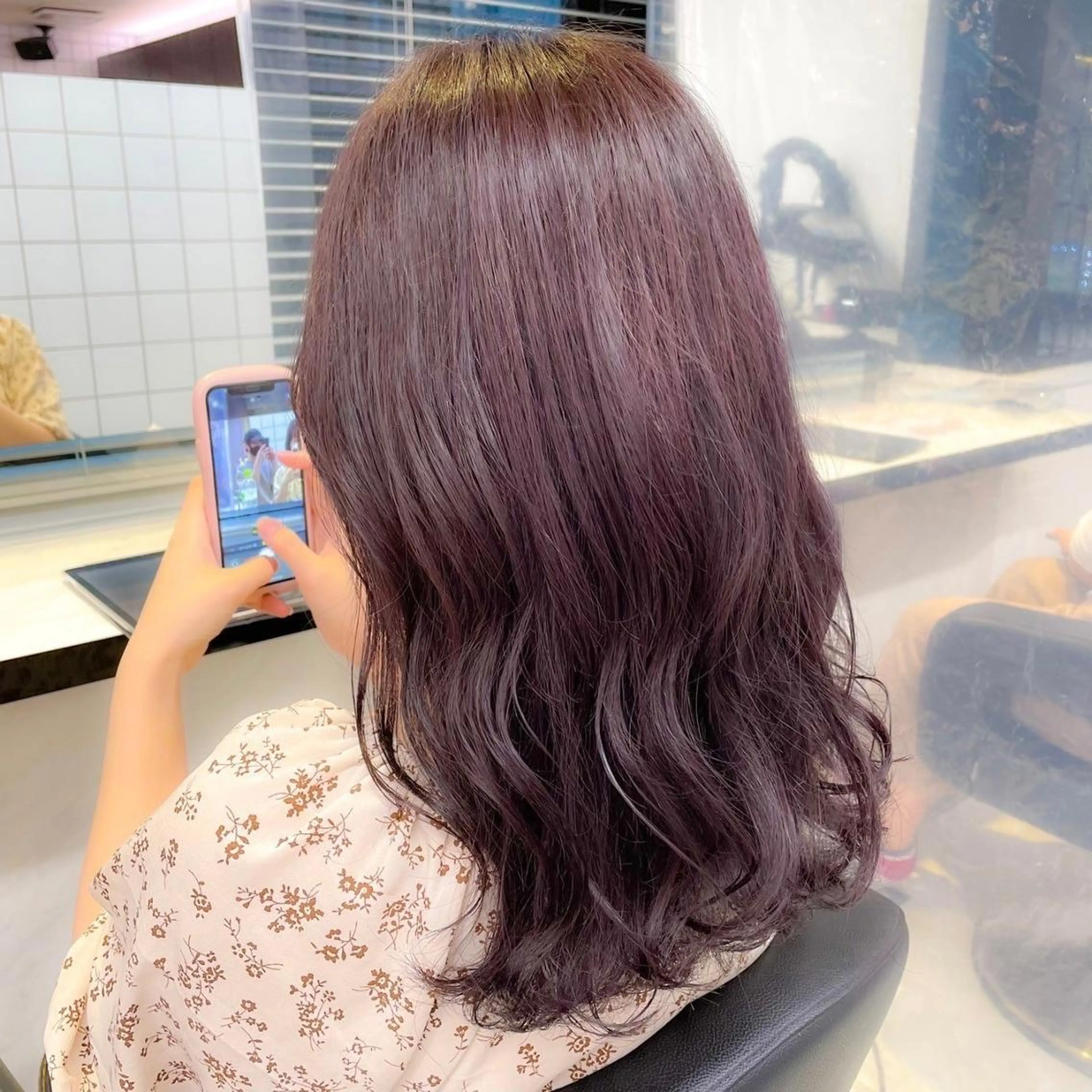 カラー 💗ブリーチなし暖色 kotono💗のヘアスタイル