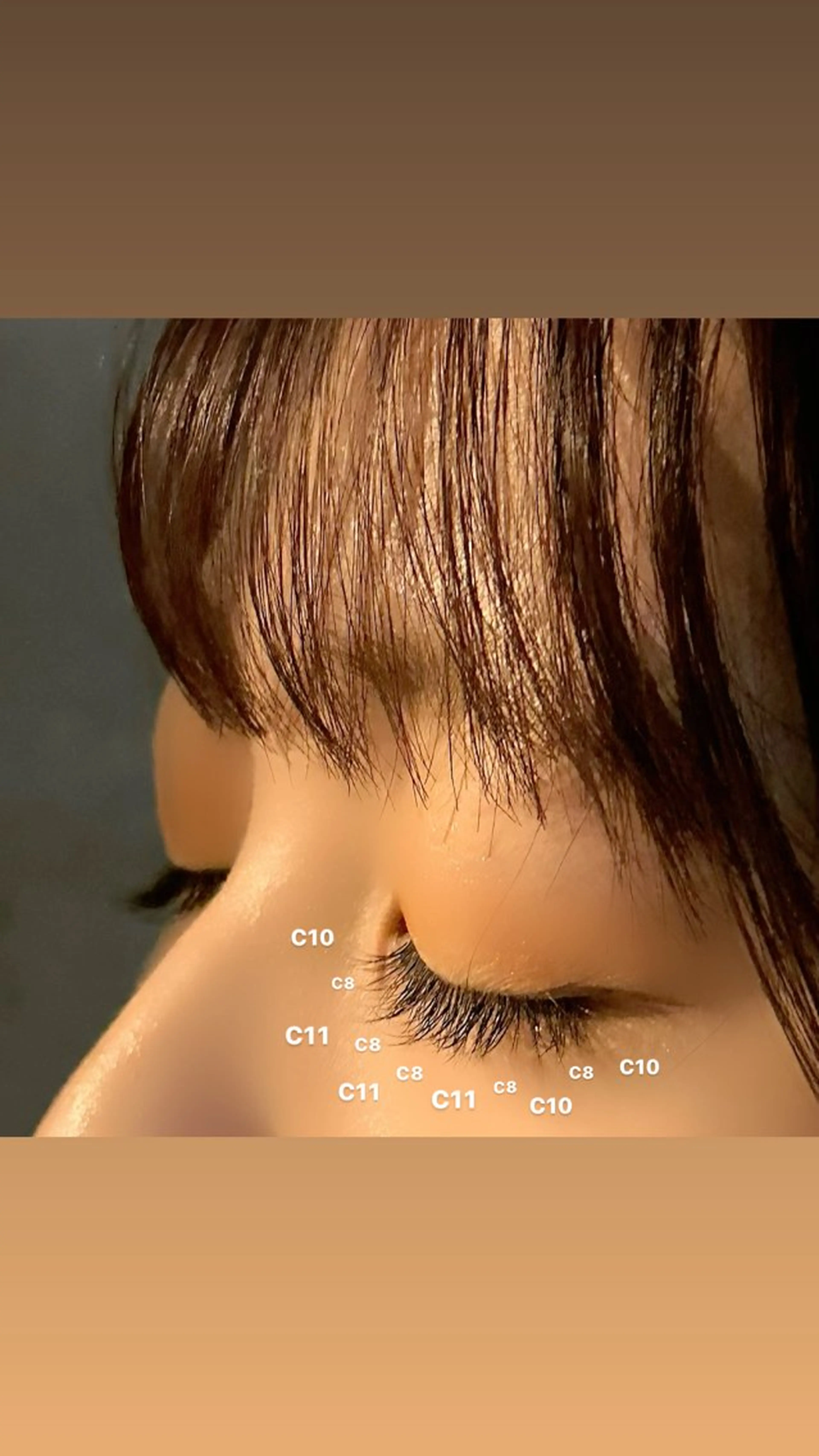 マツエク・マツパ 仙台駅まつげエクステサロンdesignK所属・Utsumi Kanoのマツエク・マツパデザイン