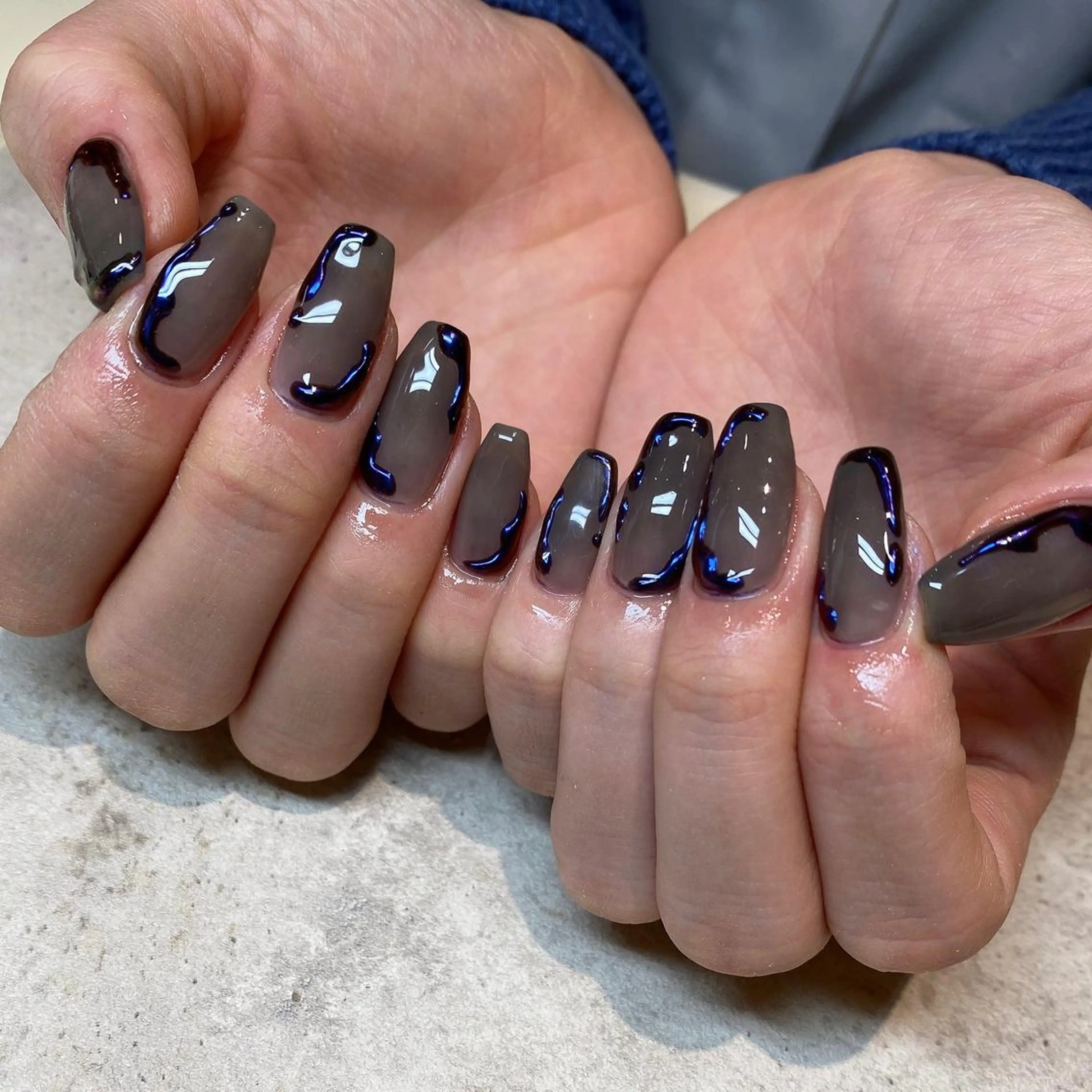 ネイル ハンドネイル among アマン所属・lecoa_ kana／amongのネイルデザイン