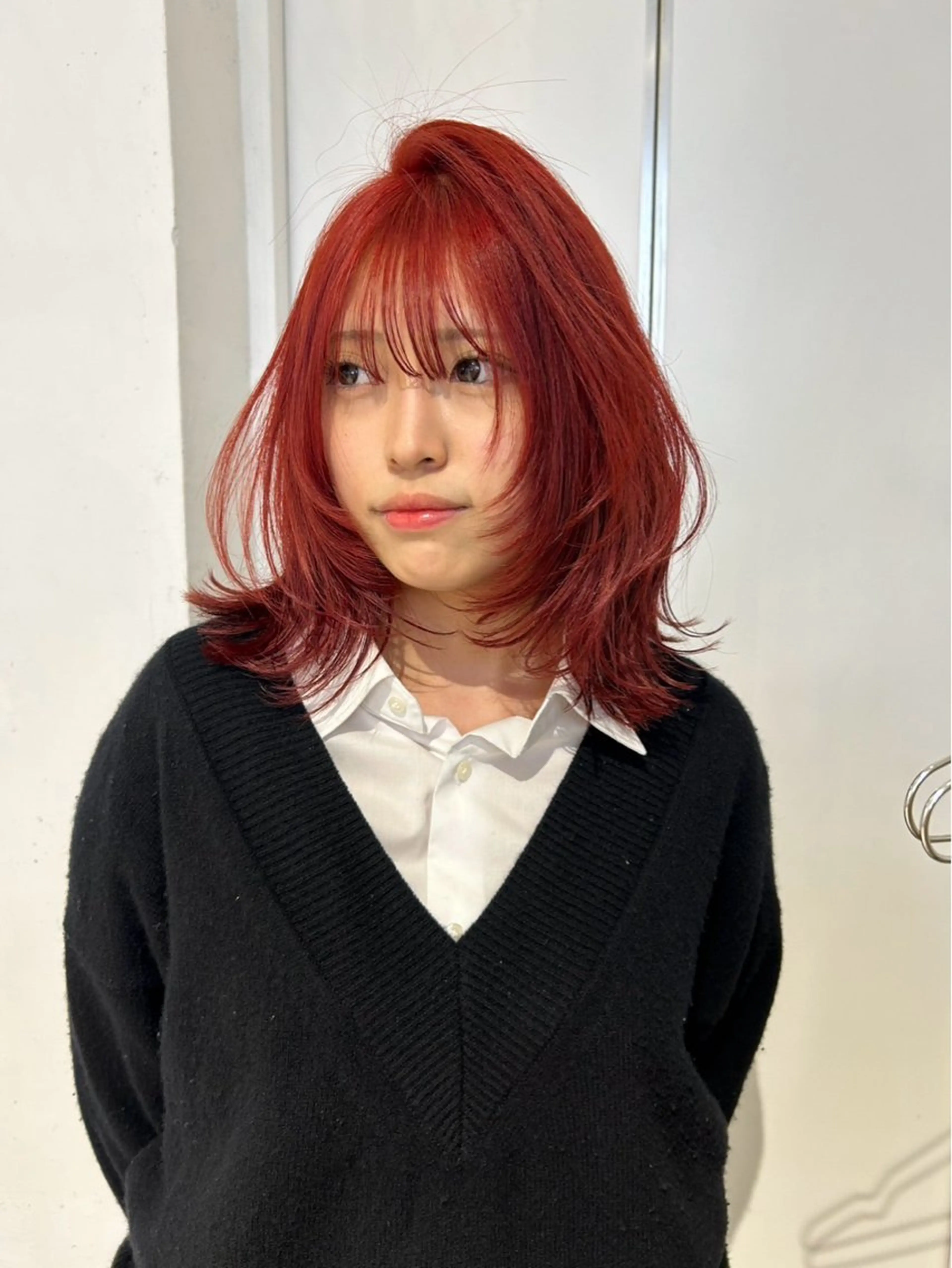 カラー 暖色ハイトーン/ moe🍒✨❤️のヘアスタイル