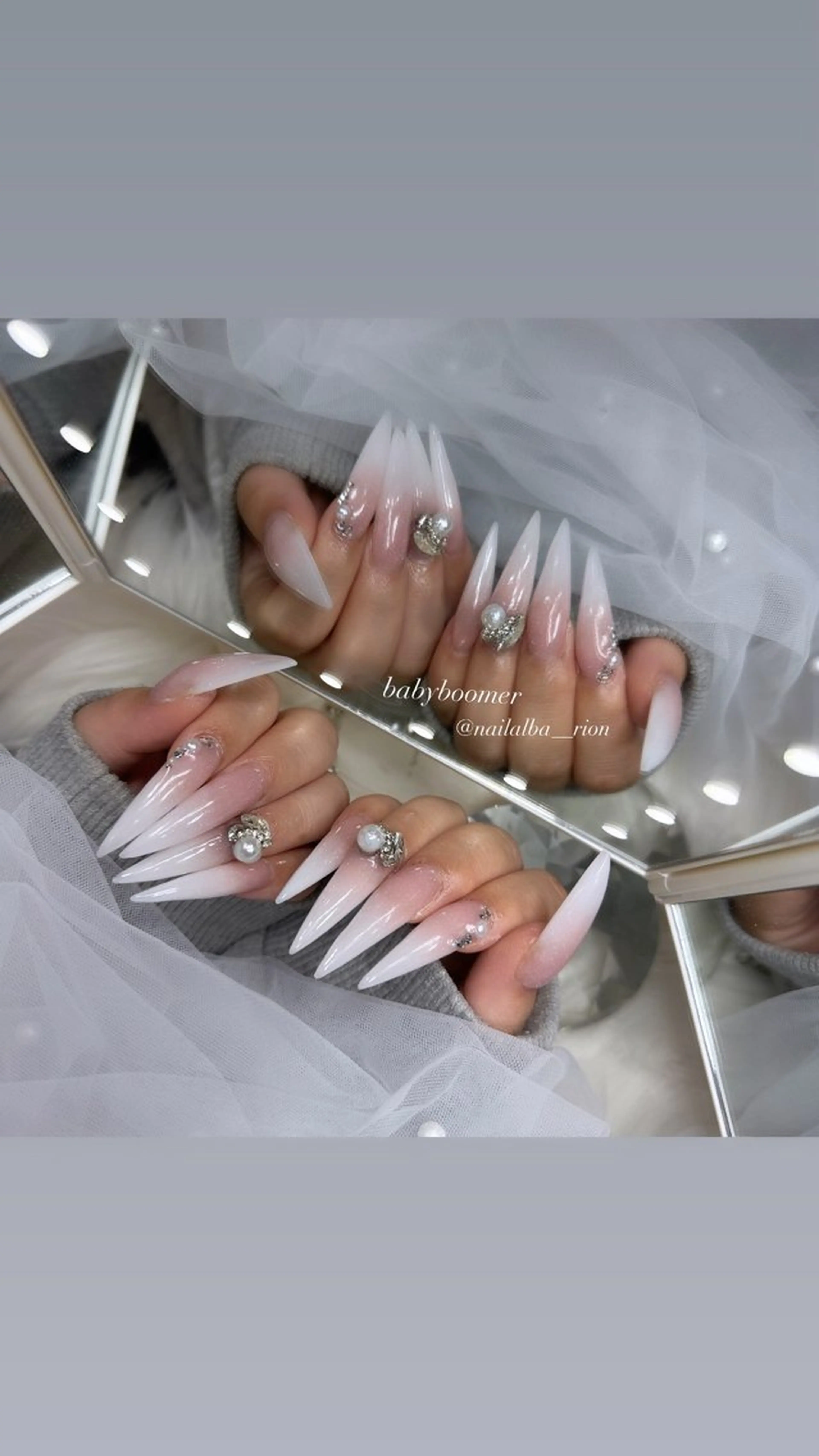 ネイル 加納 莉音のネイルデザイン