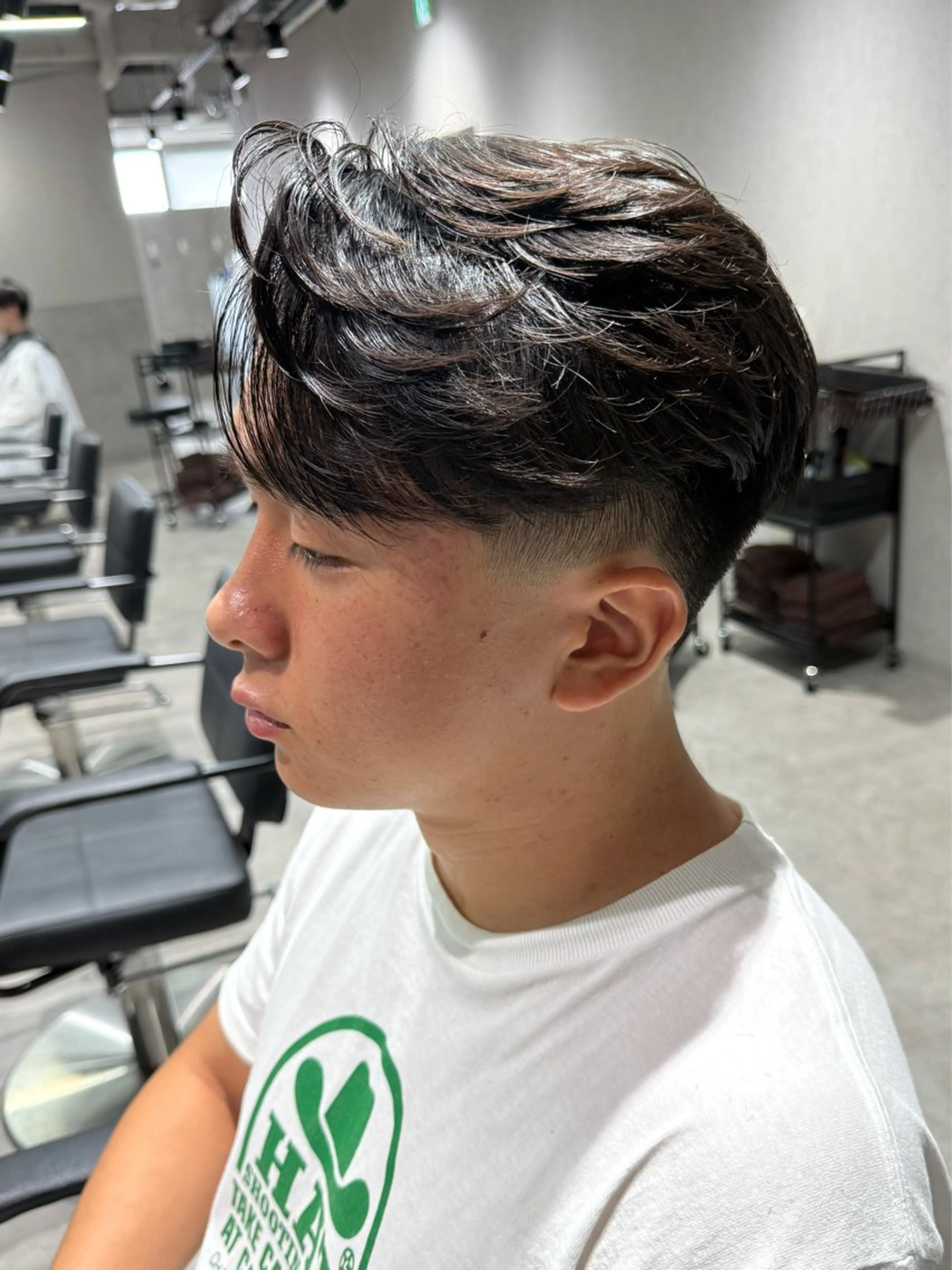 🔥メンズカット＋毛流れニュアンスパーマ＋ケアトリートメント🔥の写真