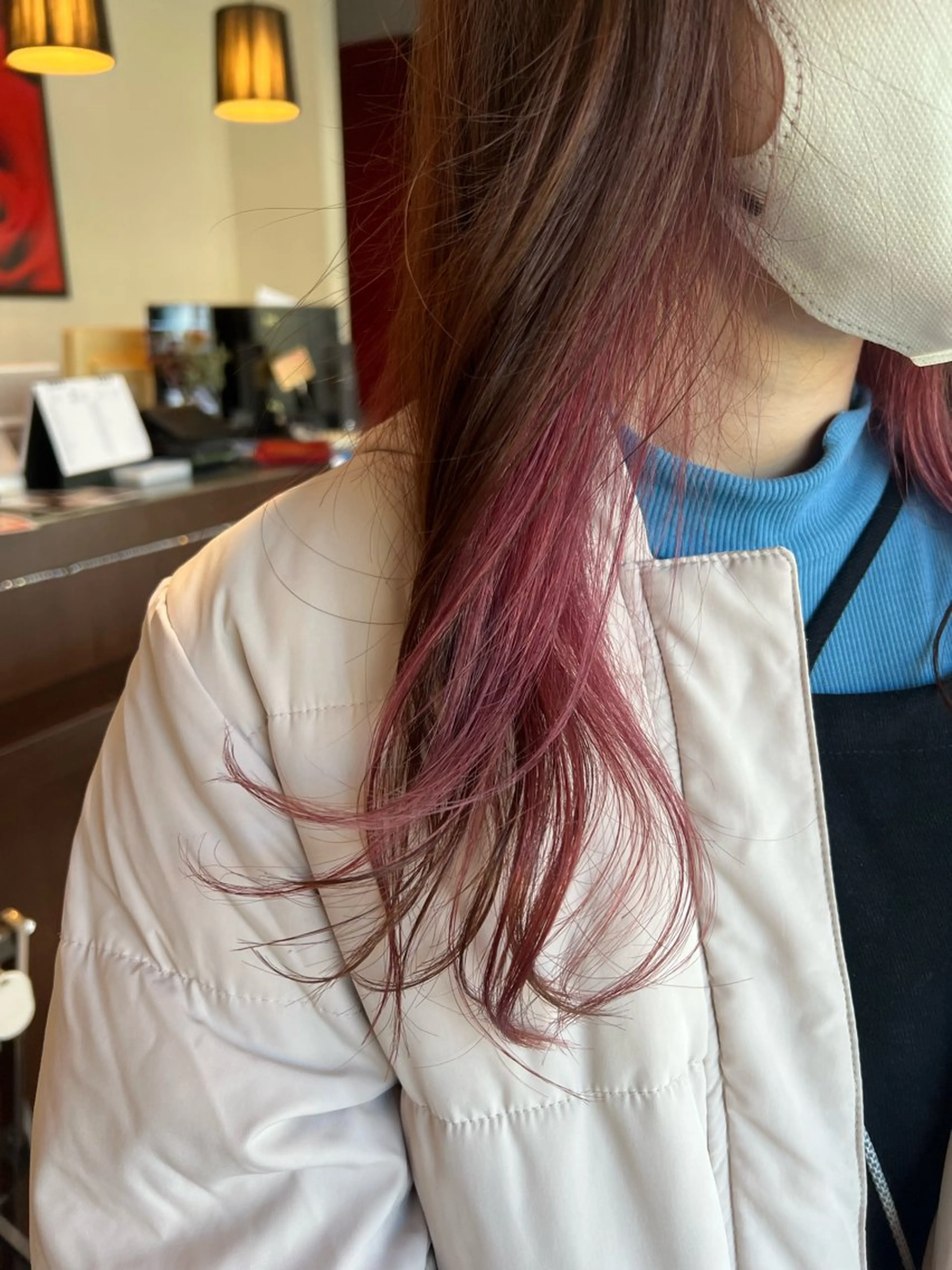 🌈インナーカラー+ベースカラーもしたい方‼️全部盛り🍚インナー+ベースカラー+カット+3stepトリートメント🌈の写真