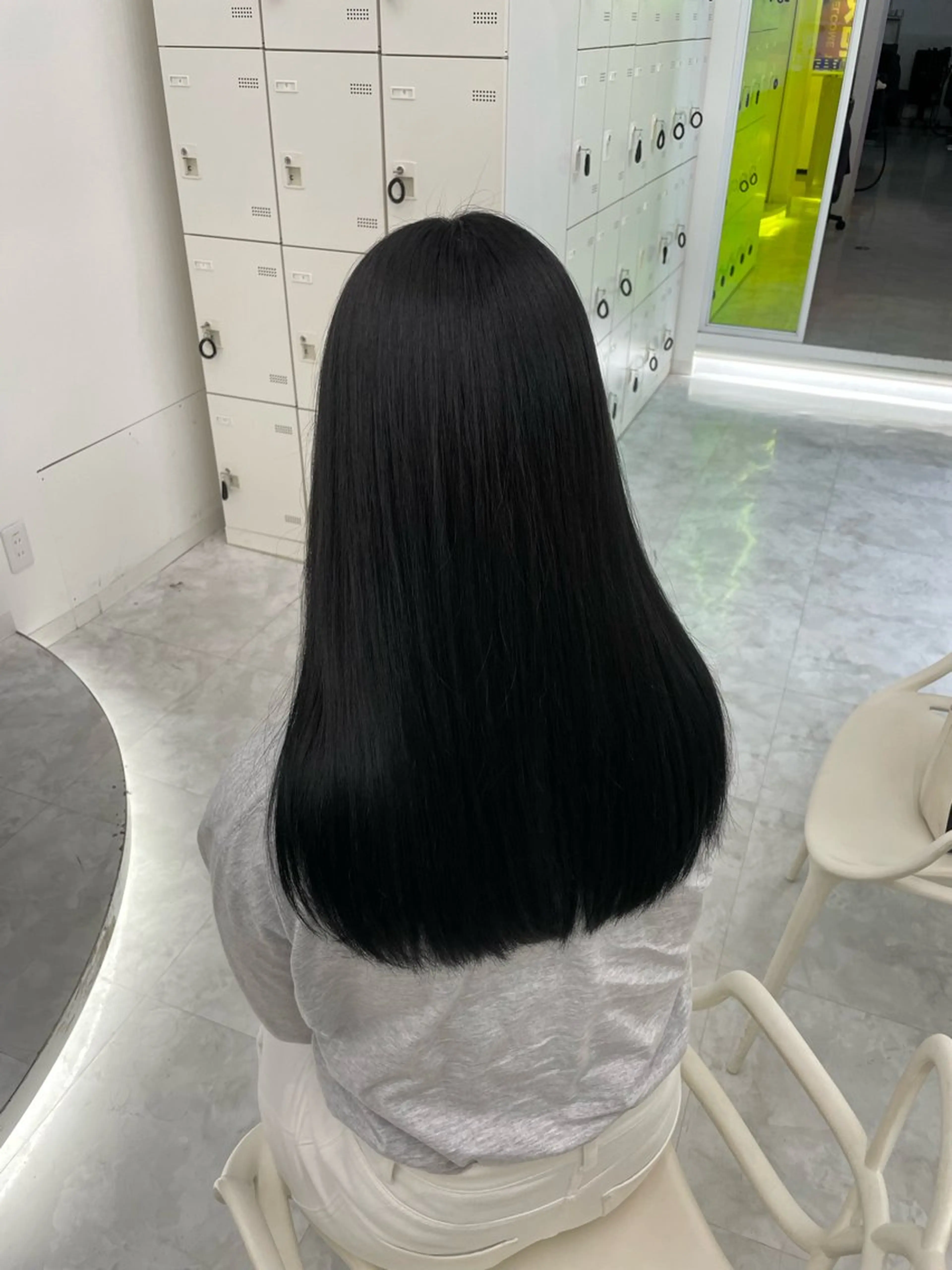 ロング カラー 中韓レイヤー/ ブラウン🤎はやとのヘアスタイル