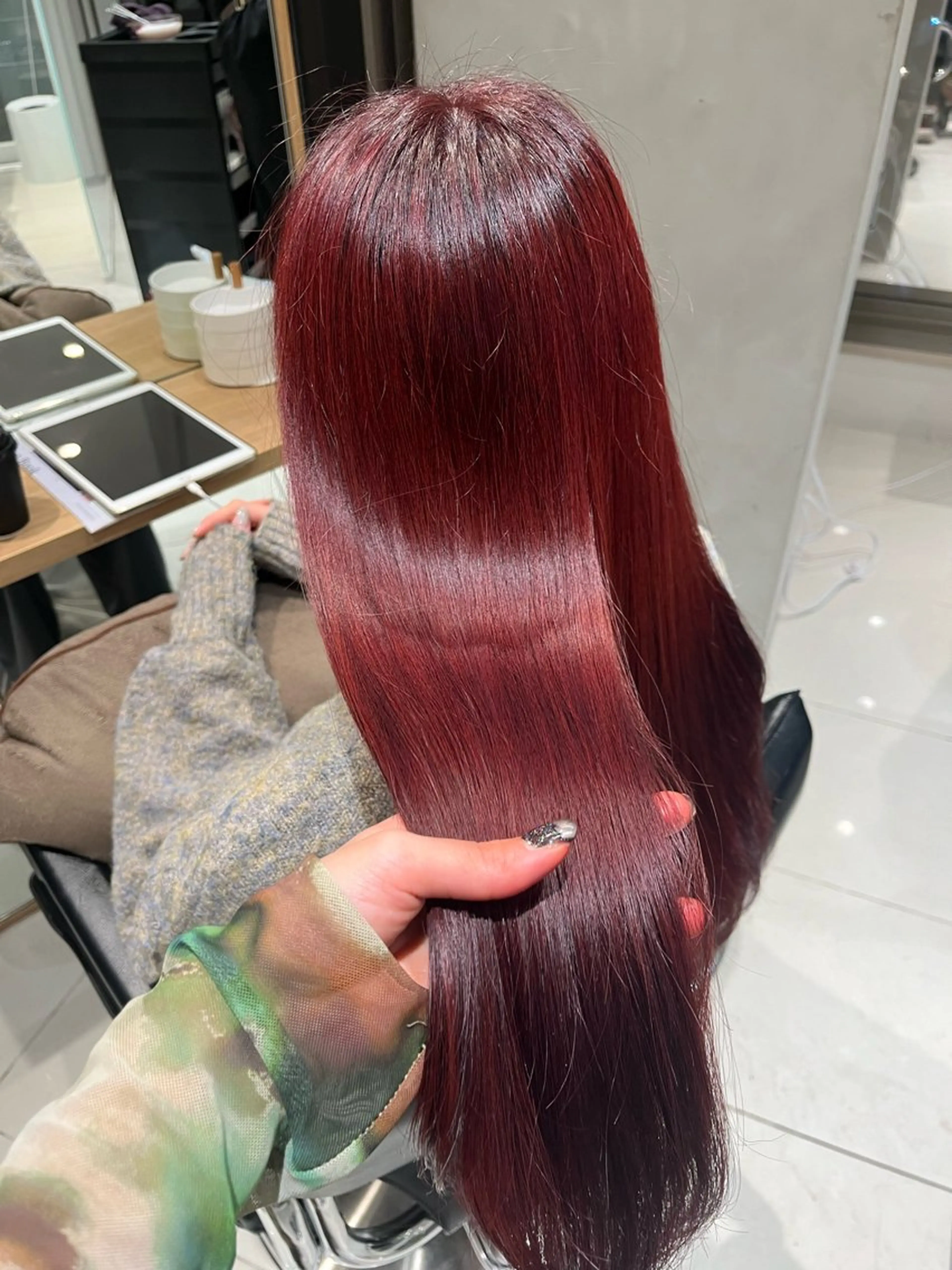 セミロング ヘアカラー トリートメント ヘアセット stylist ◎RUKI.のヘアスタイル