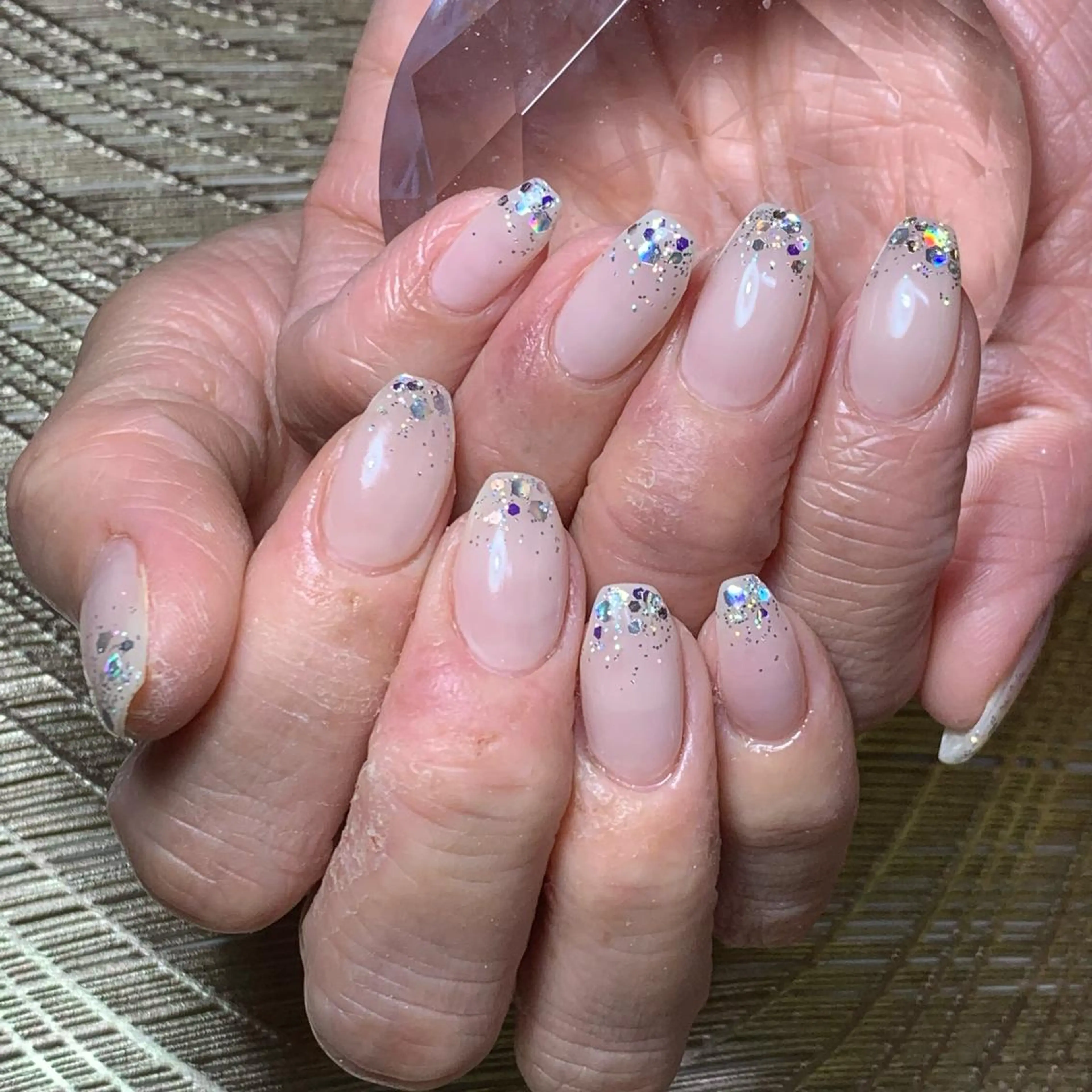 ネイル ハンドネイル καρδιά -ｶﾙﾃﾞｨｱ-のネイルデザイン