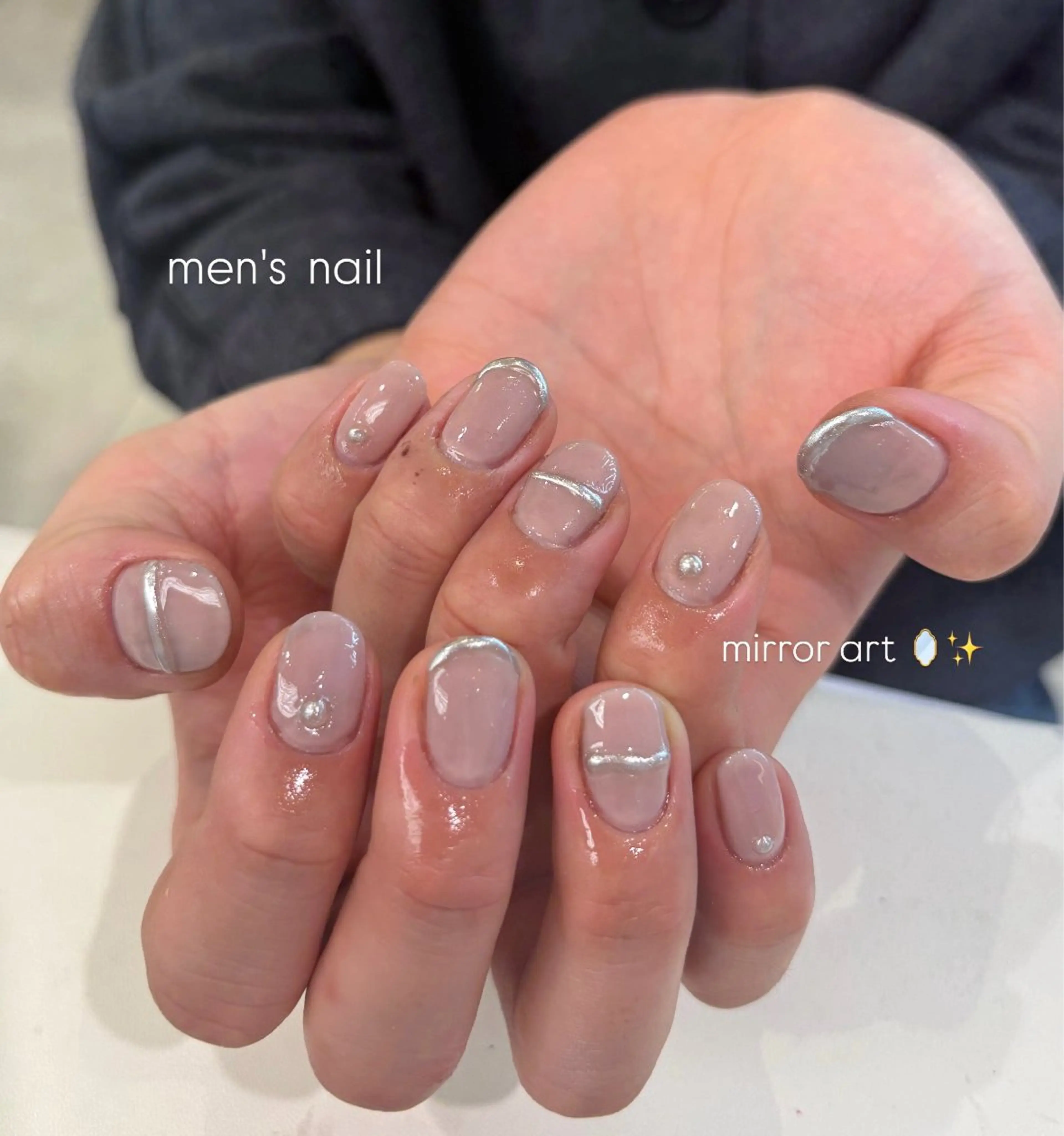 ネイル 暖色カラー/ ネイル momo🍀☆*:°のネイルデザイン