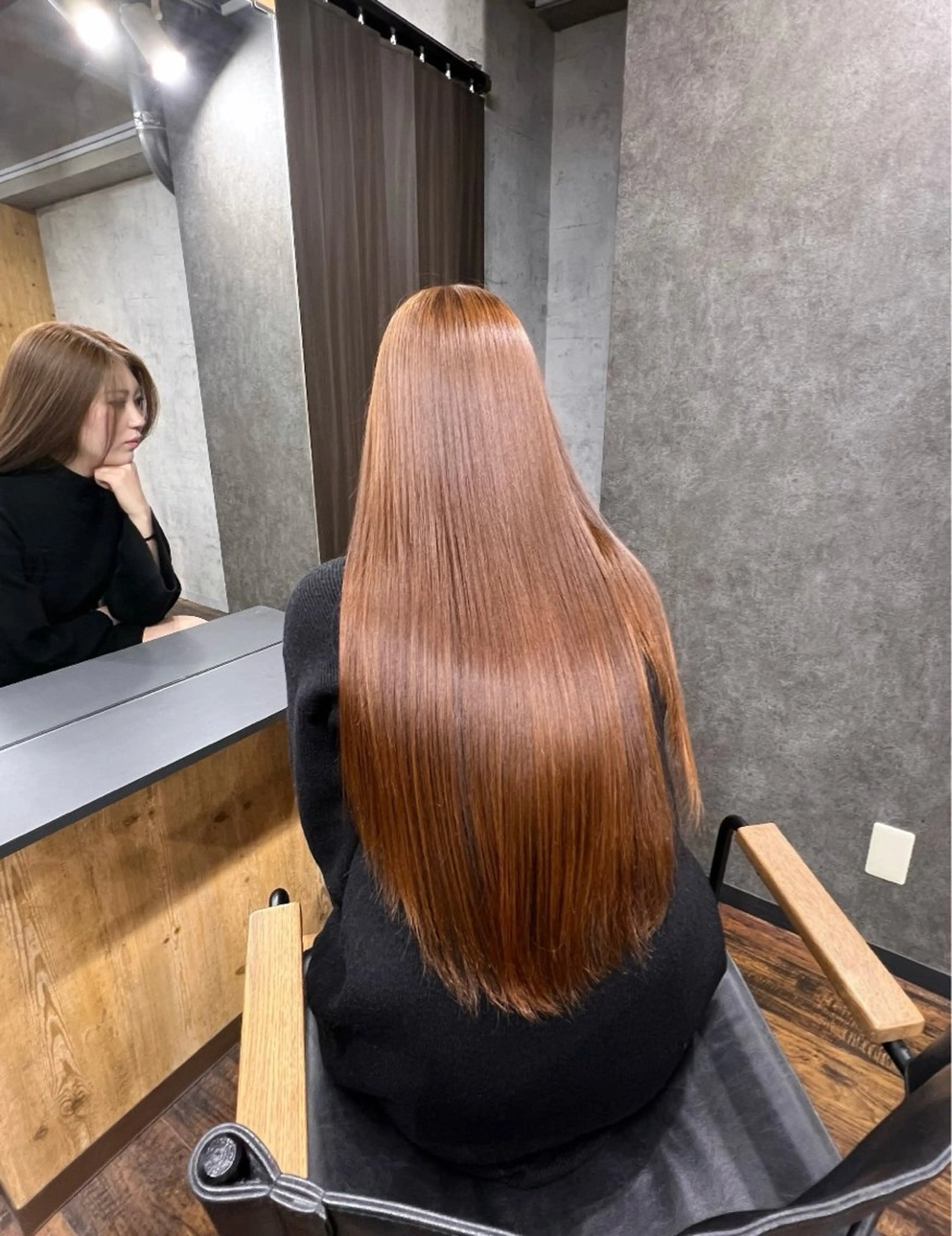 癖毛うねりにまとまりを縮毛矯正✨(ﾒﾝﾃｶｯﾄ＋縮毛矯正＋ﾄﾘ＋ｽﾊﾟ＋ｾｯﾄ)の写真