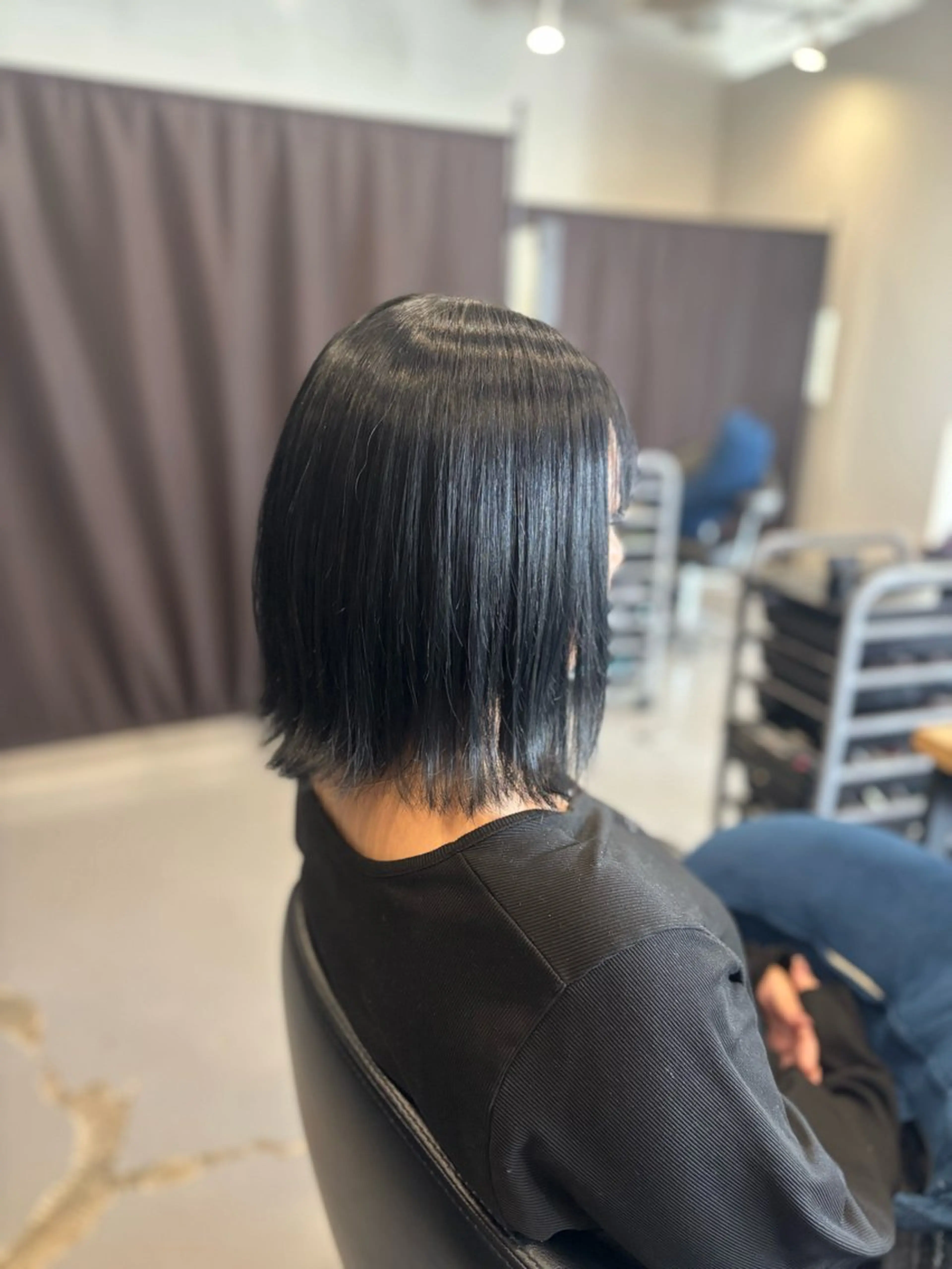 【ご来店初めての方限定】カット+艶感カラー🫧(長さを2cm以上切らせていただける方)の写真