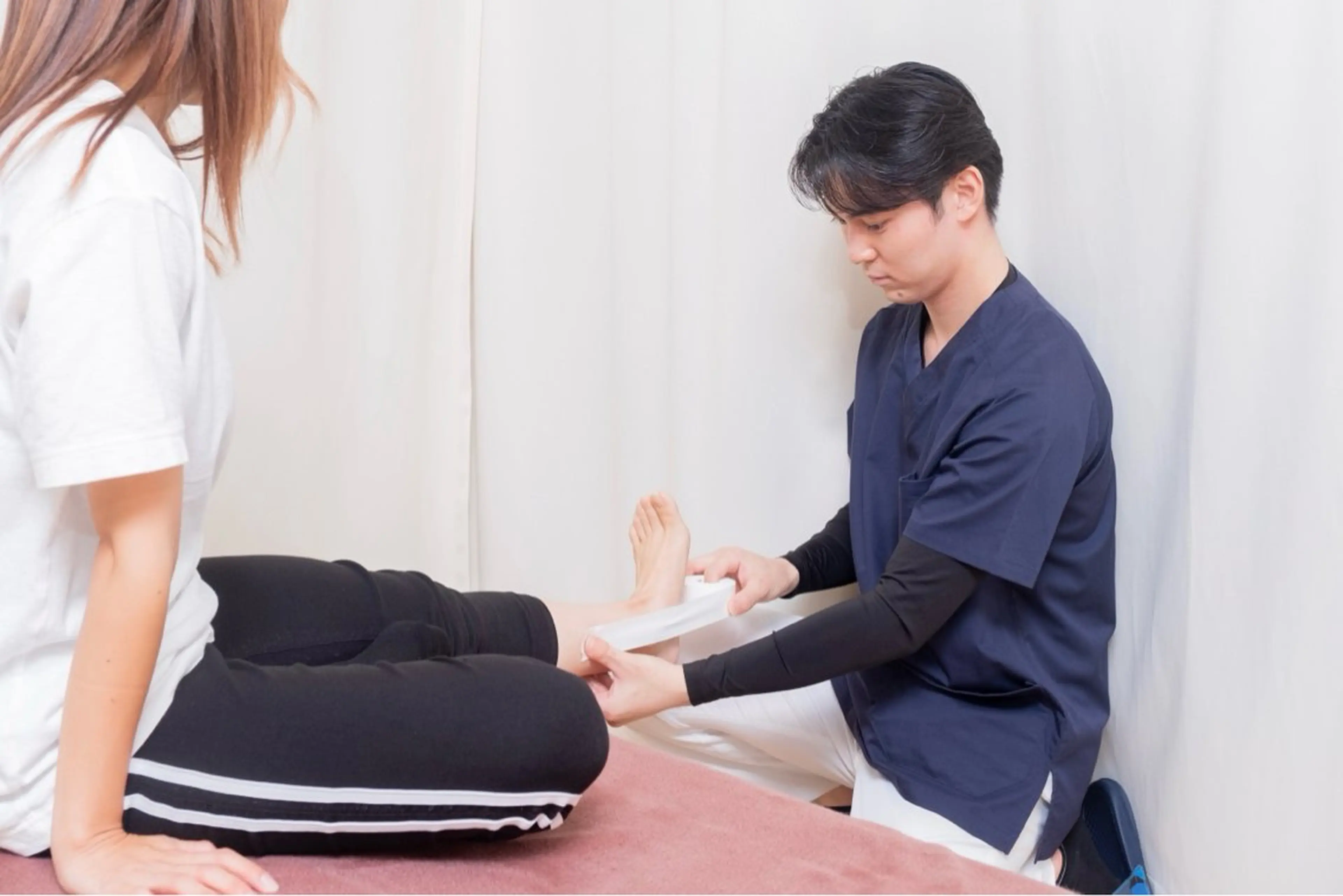 姿勢改善とEMS 阪急桜井駅徒歩7分のエステ・リラクイメージ