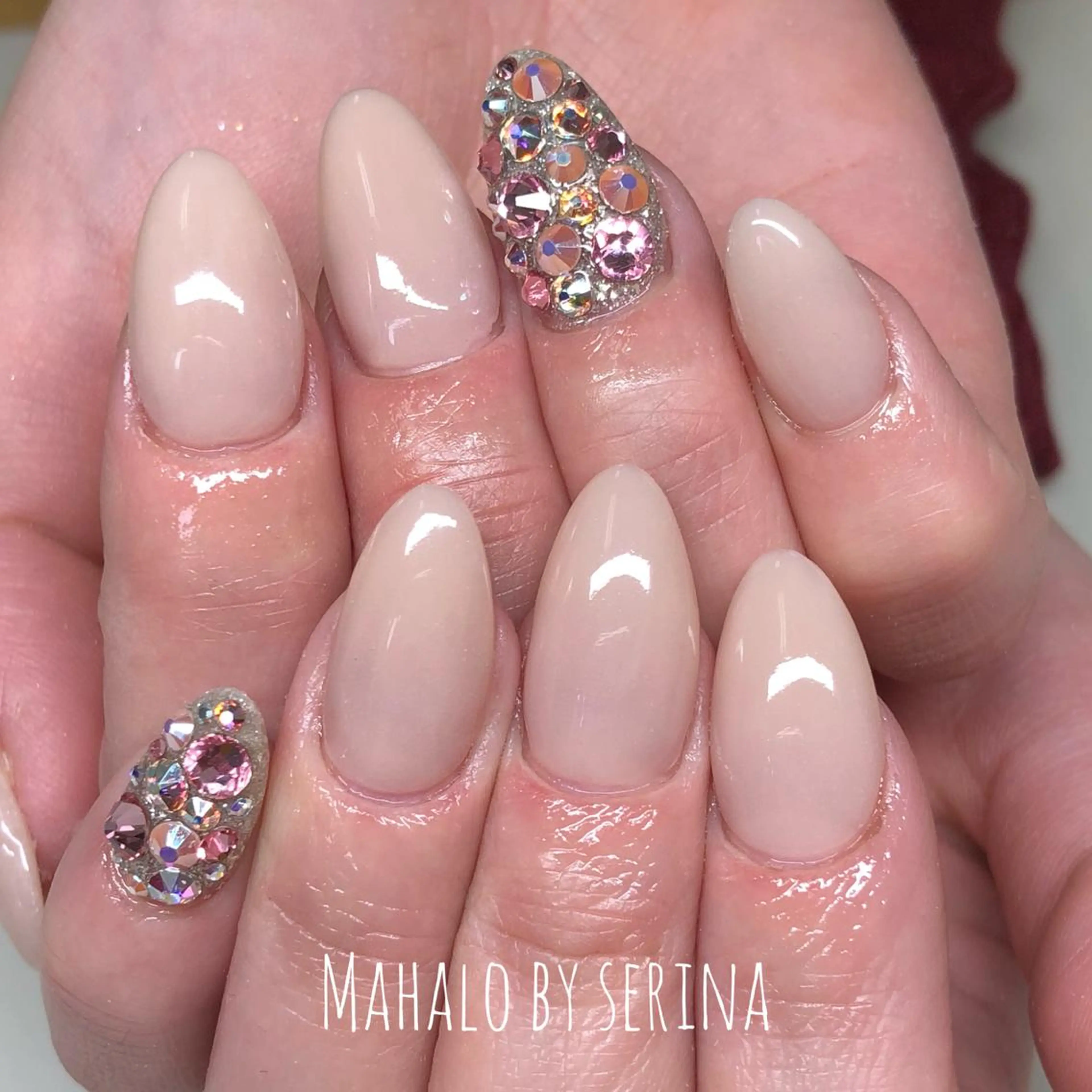 ミディアム カラー ネイル SUNNY BAE. SERINAのネイルデザイン