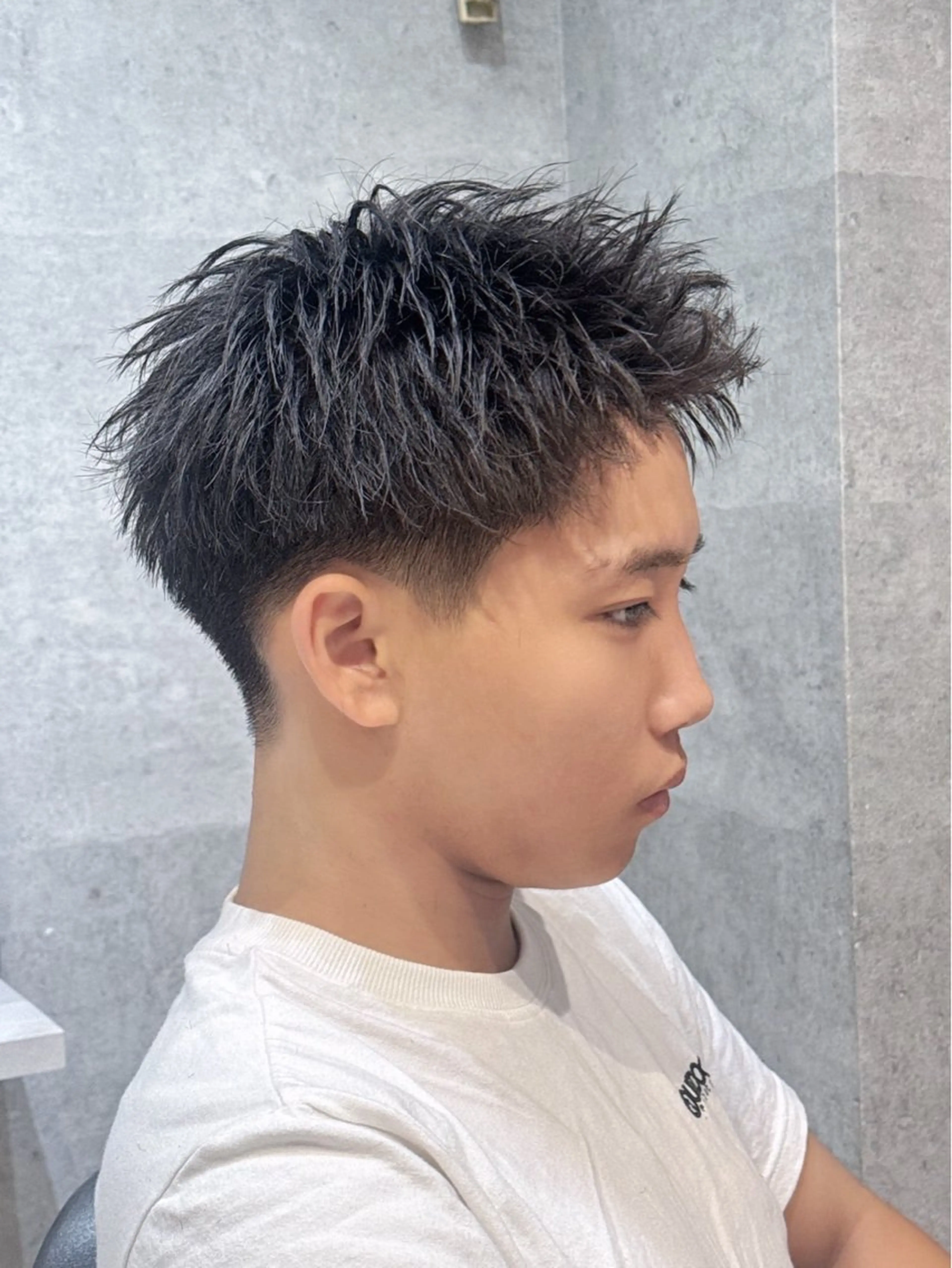 スパイキーショート短髪マッシュなどなどの写真