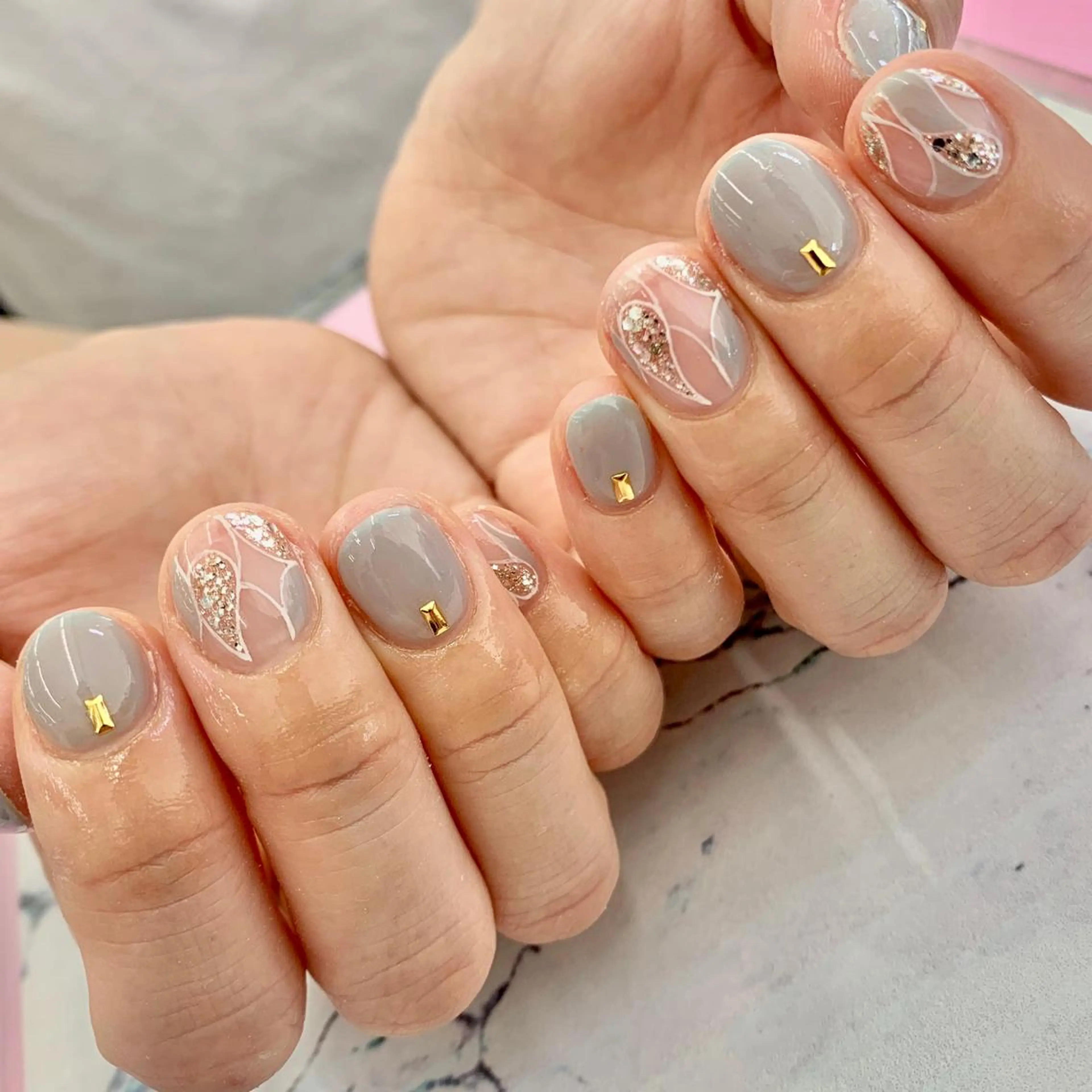 ネイル ハンドネイル nail salon -Lien-所属・nailsalon -Lien-のネイルデザイン