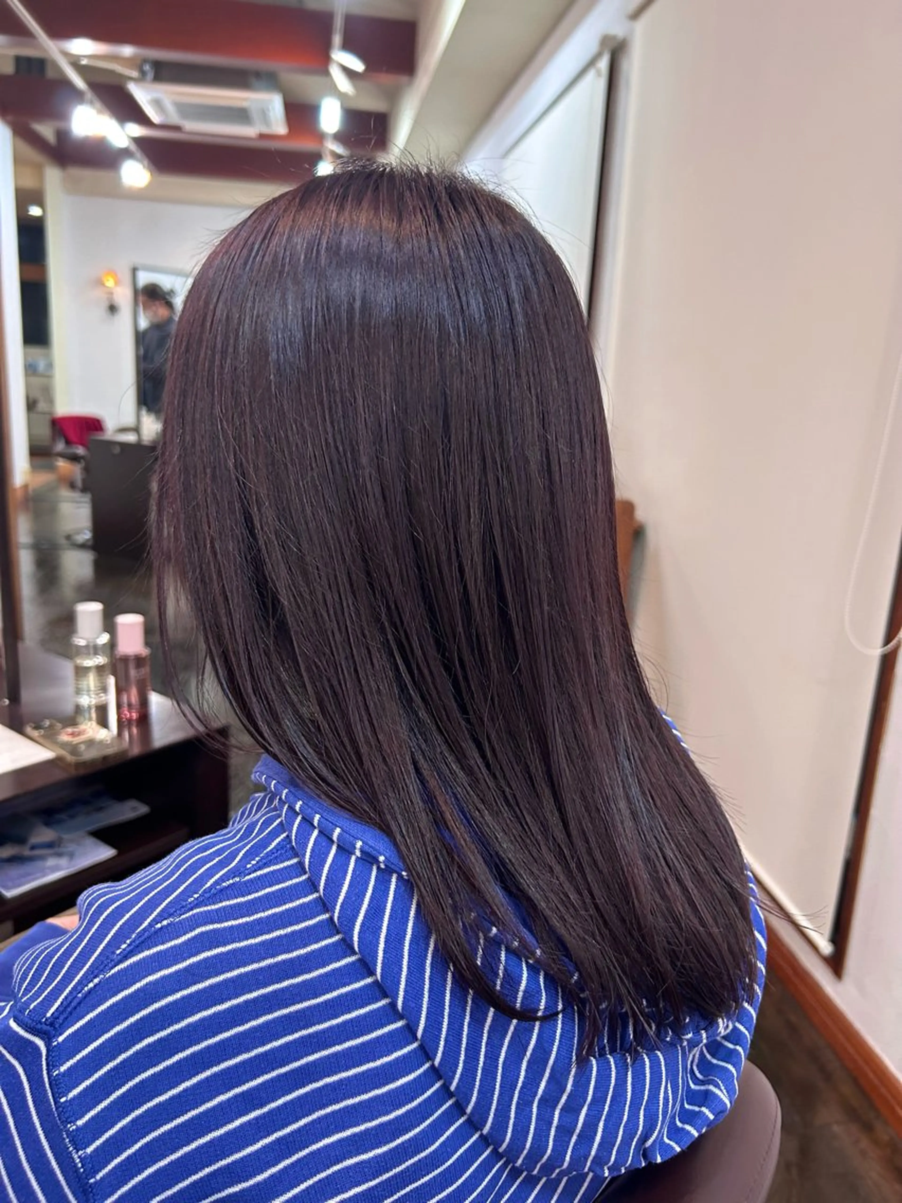 カラー ラベンダーカラー 坂本 瑞季 🤍 髪質改善のヘアスタイル