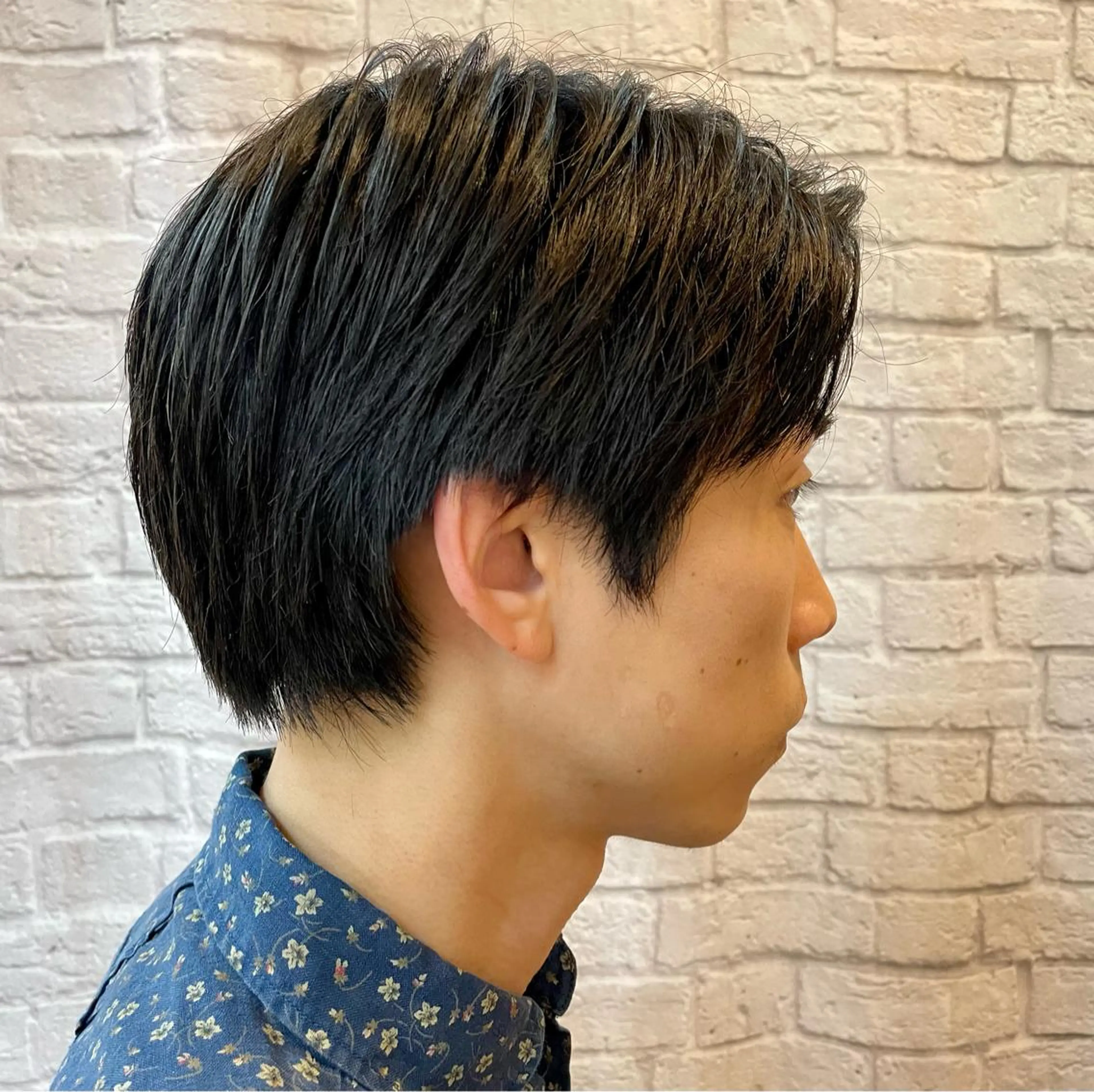 ショート カット 無料メンズカット❗️ 岡本晟我のヘアスタイル