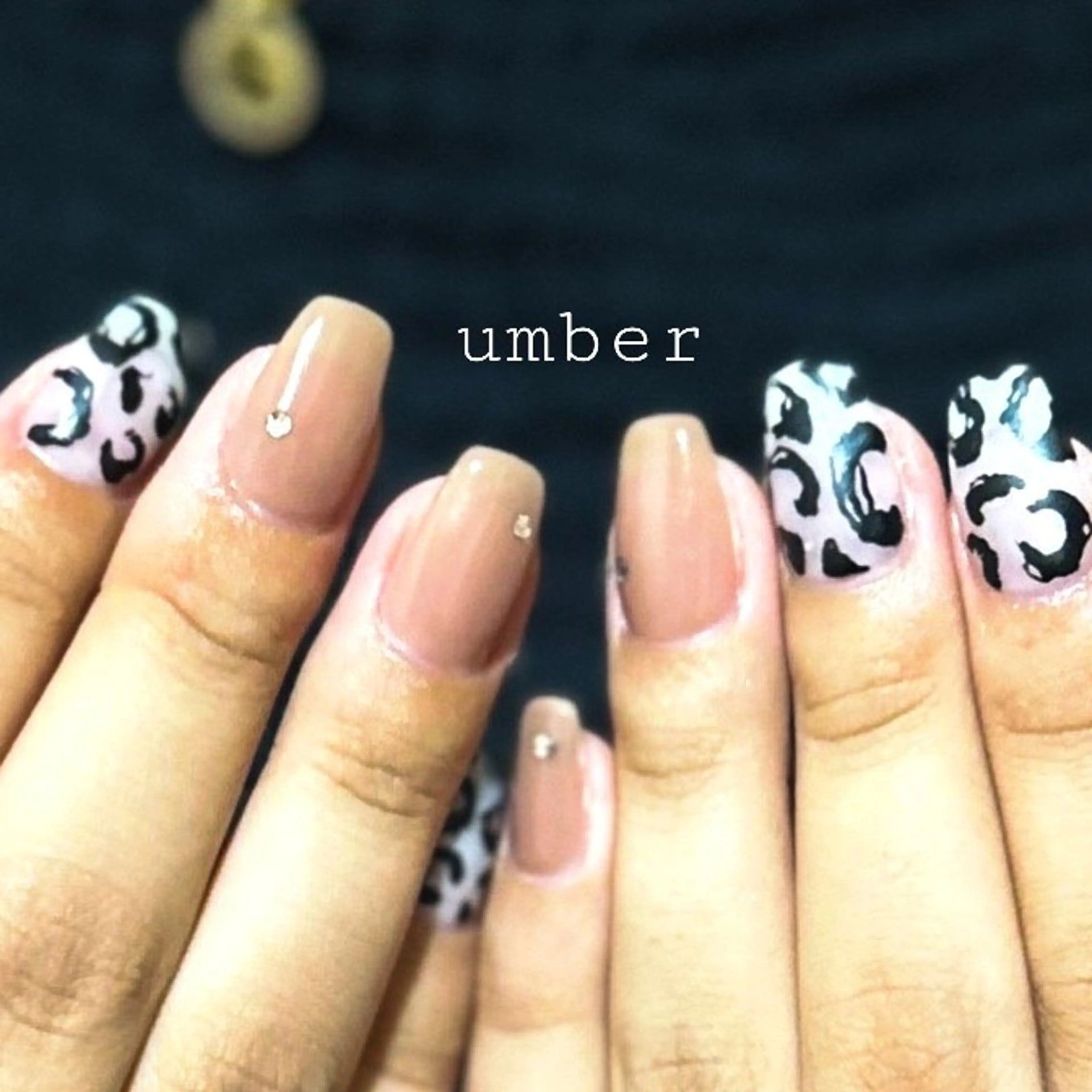 ネイル ハンドネイル umber 三茶1分のネイルデザイン