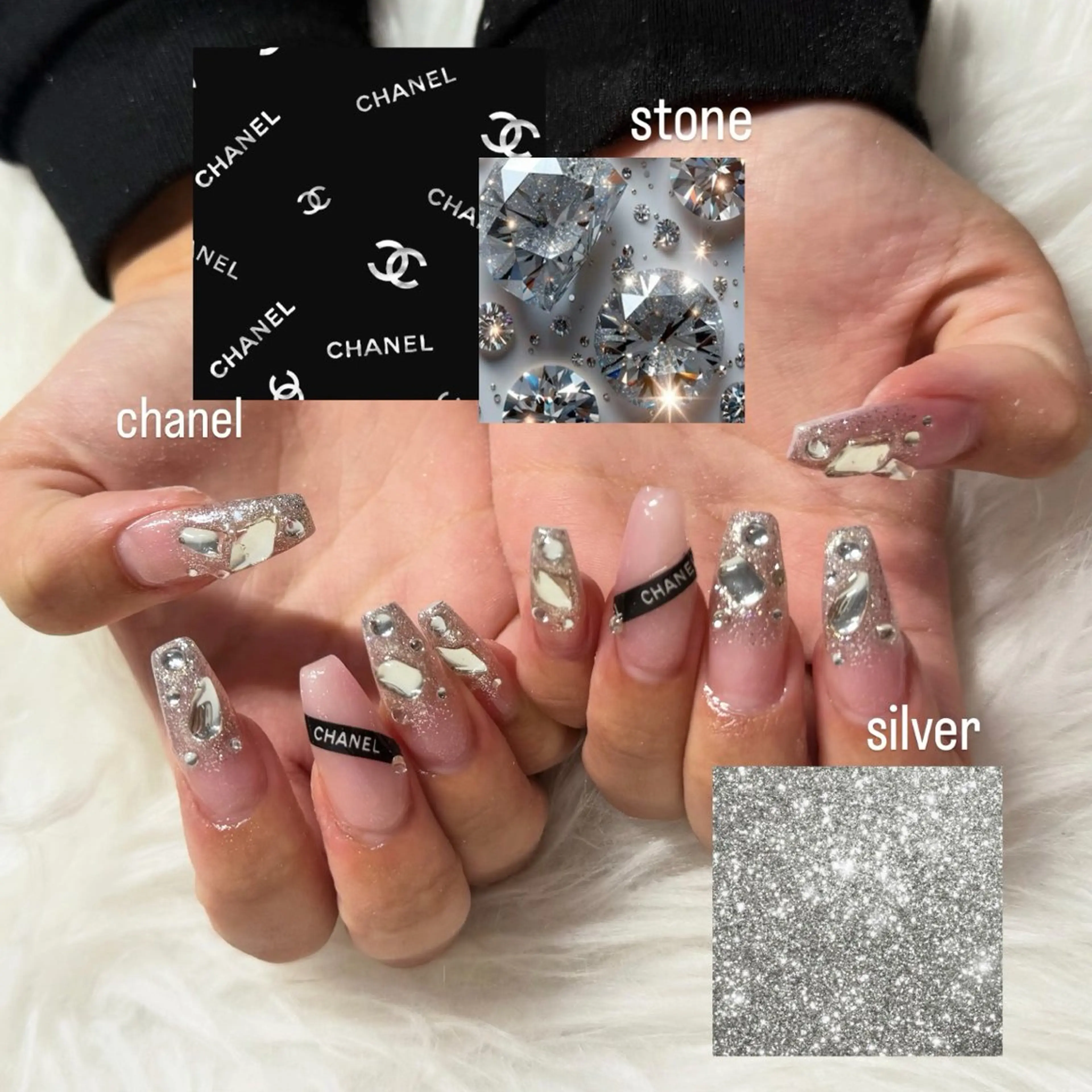 ロング ハンドネイル mao .のネイルデザイン