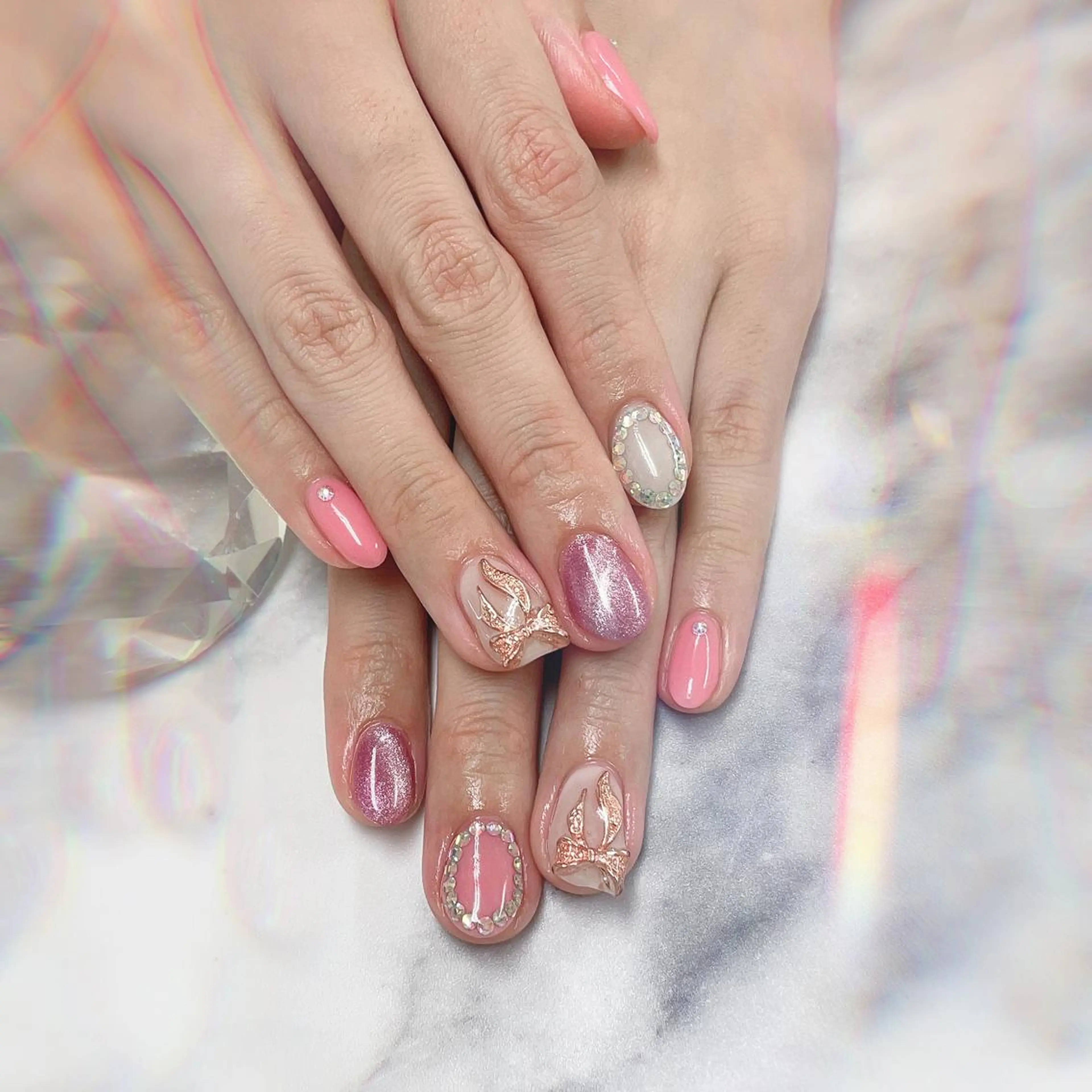 🦋再来様🤍②hデザインアート💎¥7,000💎の写真