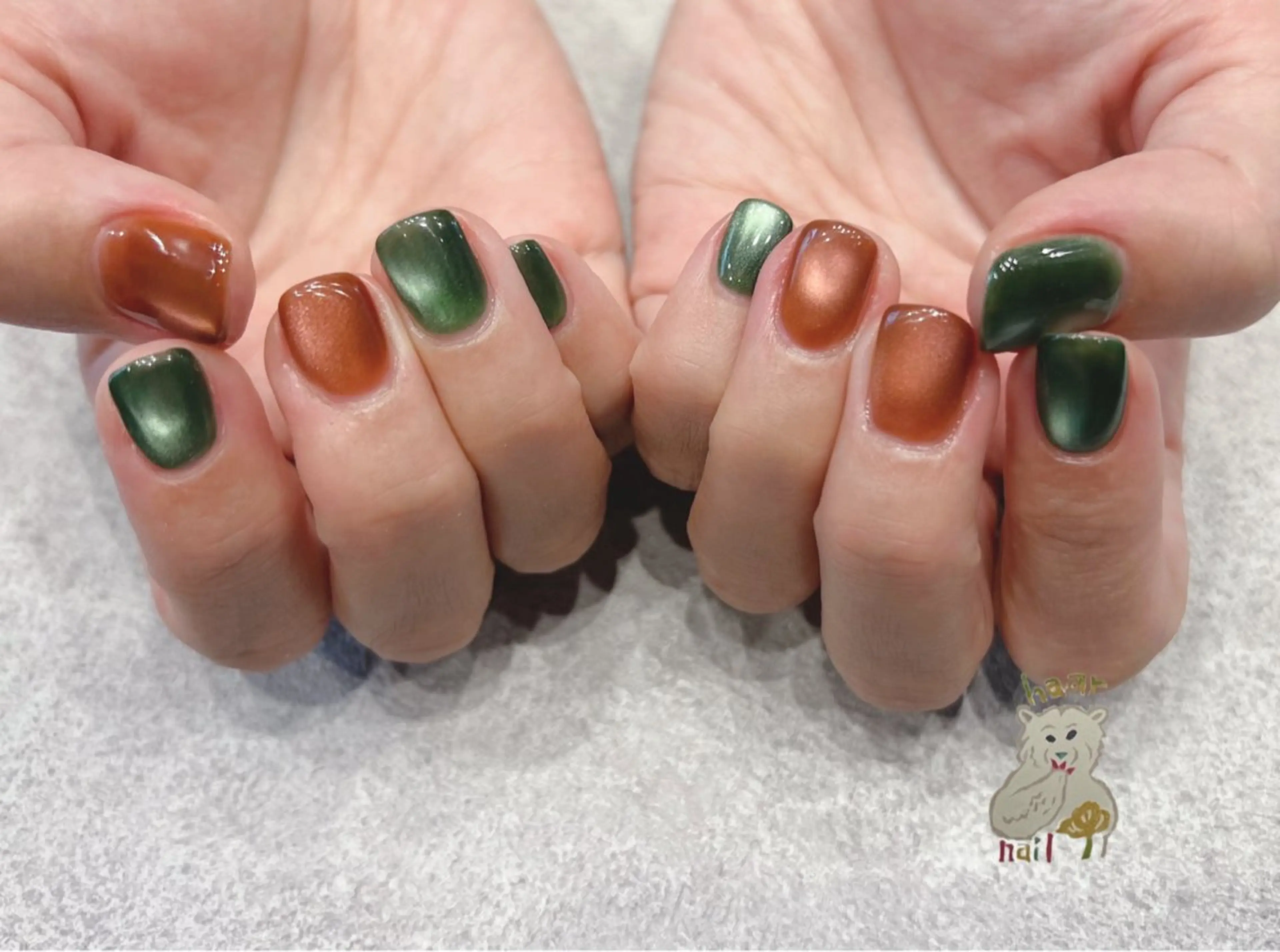 ネイル ハンドネイル 深田 加代のネイルデザイン