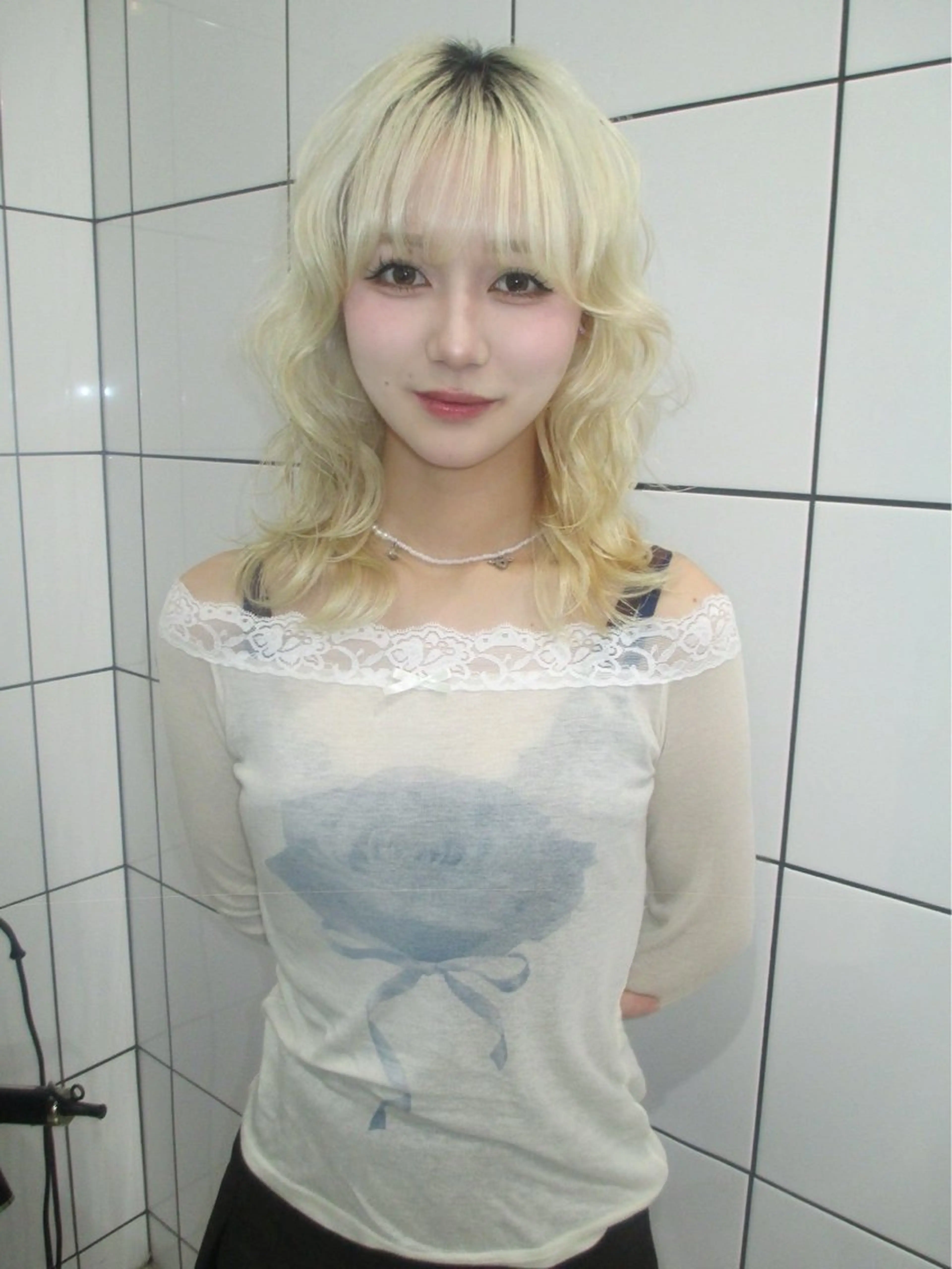 カラー minto/ 似合わせ/ハイトーンのヘアスタイル