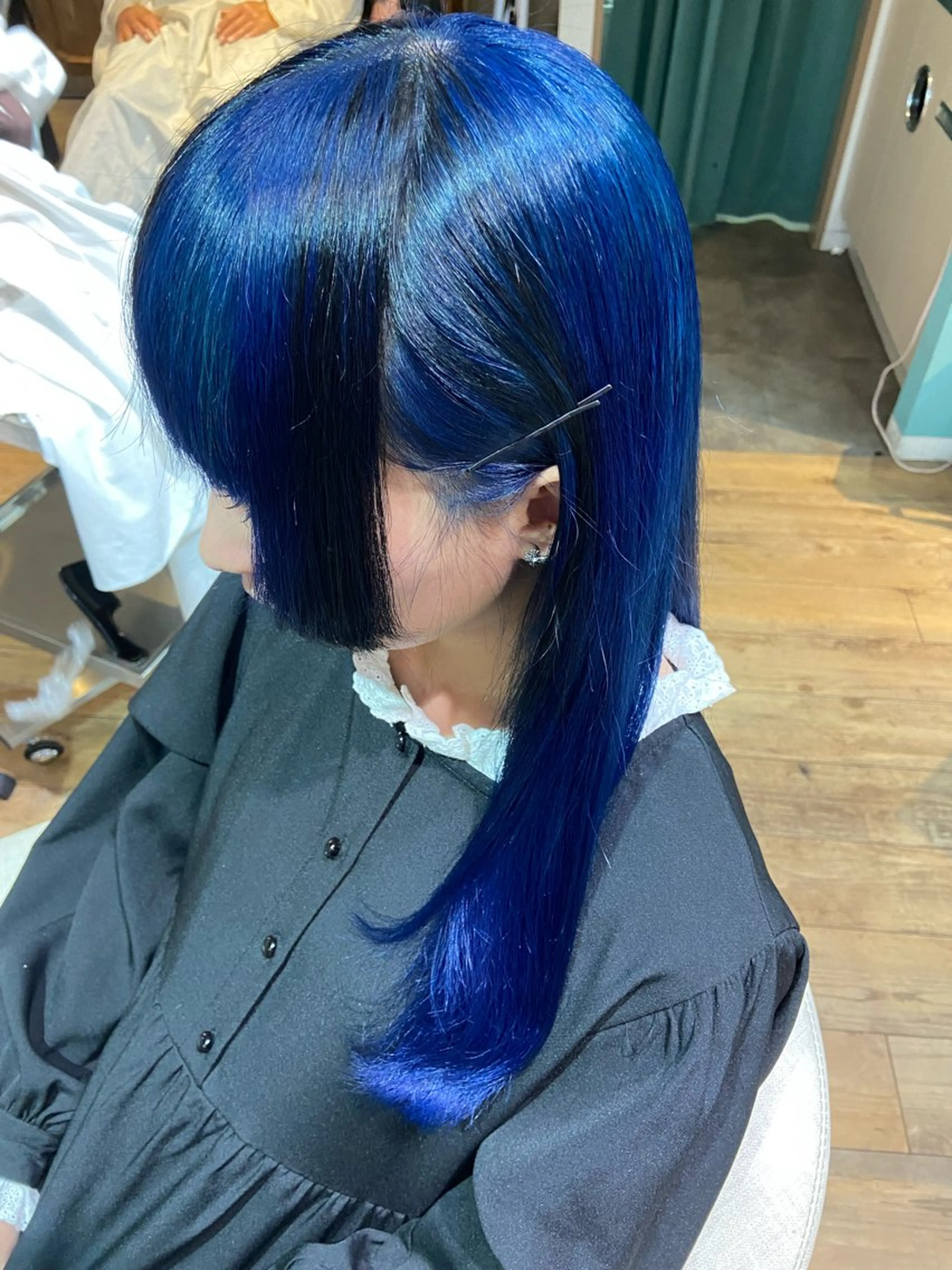 セミロング カラー ヘアカラー トリートメント 🧸プルエクステ❤︎ ネイルKAO🧸のヘアスタイル