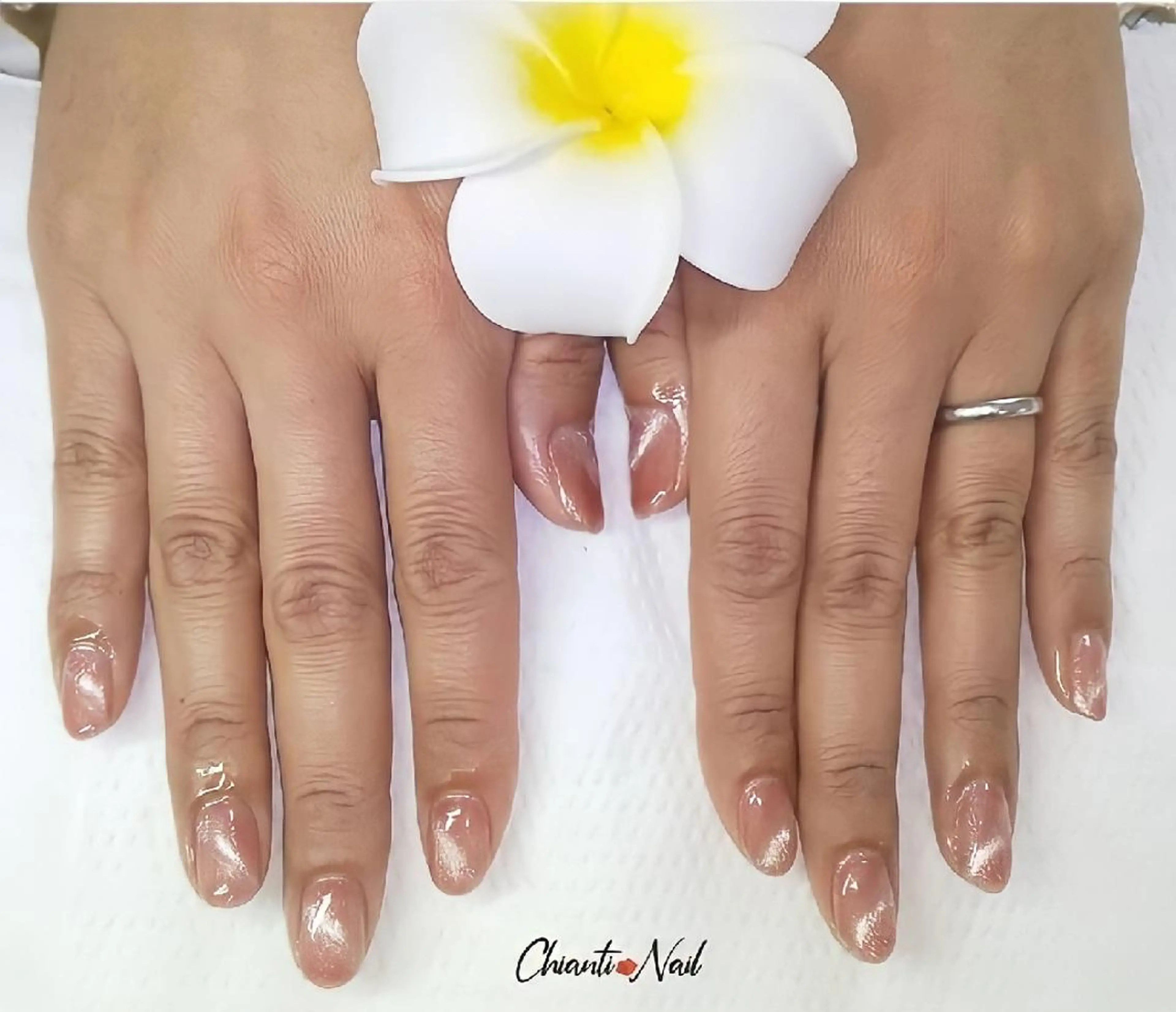 ネイル マグネットネイル マグネットワンカラー ワンカラーネイル Chianti Nailのネイルデザイン