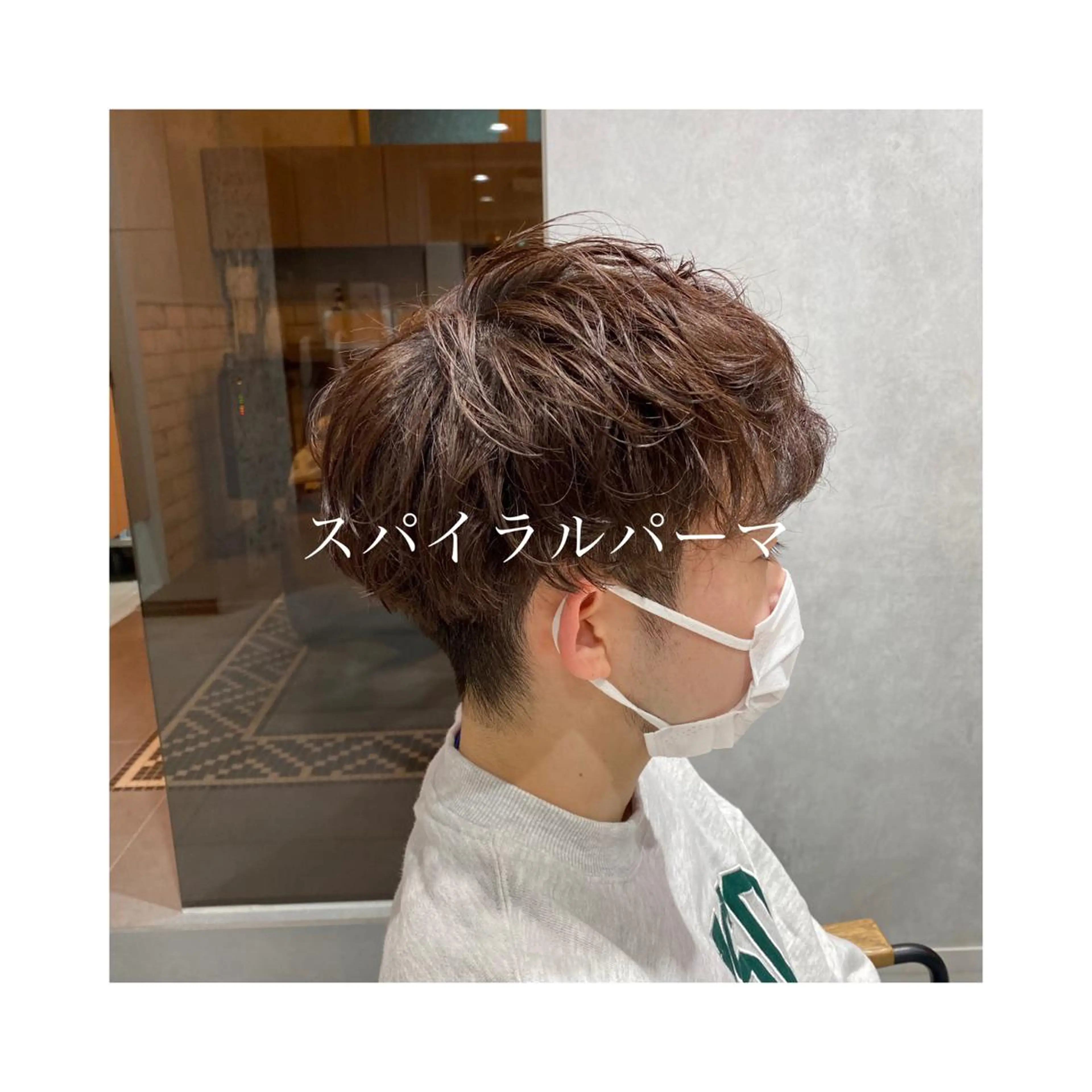 メンズ カット パーマ YOHEI【メンズ/ パーマ/メンズ特化】のヘアスタイル