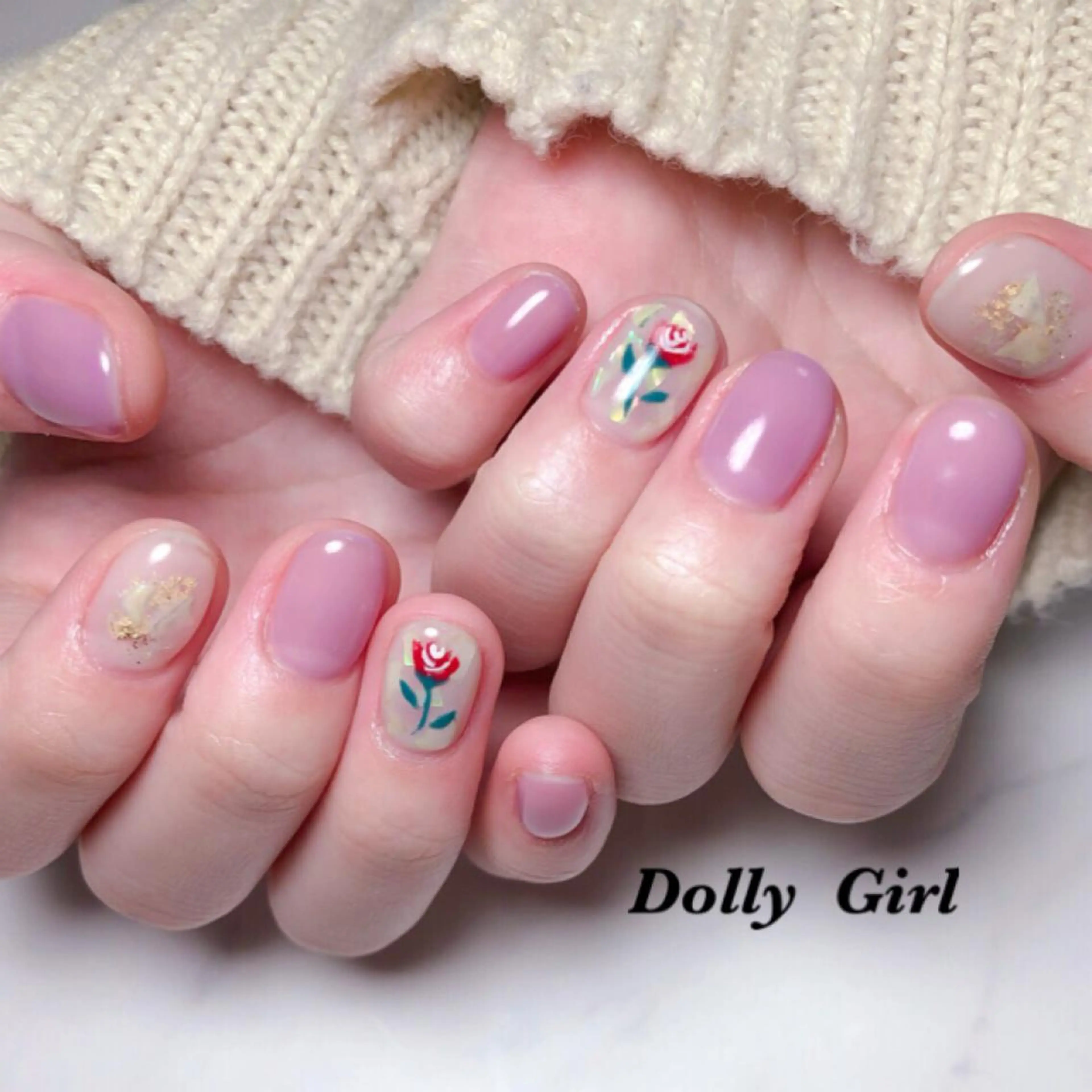 ネイル 個室ネイルサロンDolly Girl〜ドーリーガール〜所属・DollyGirl KYOKOのネイルデザイン