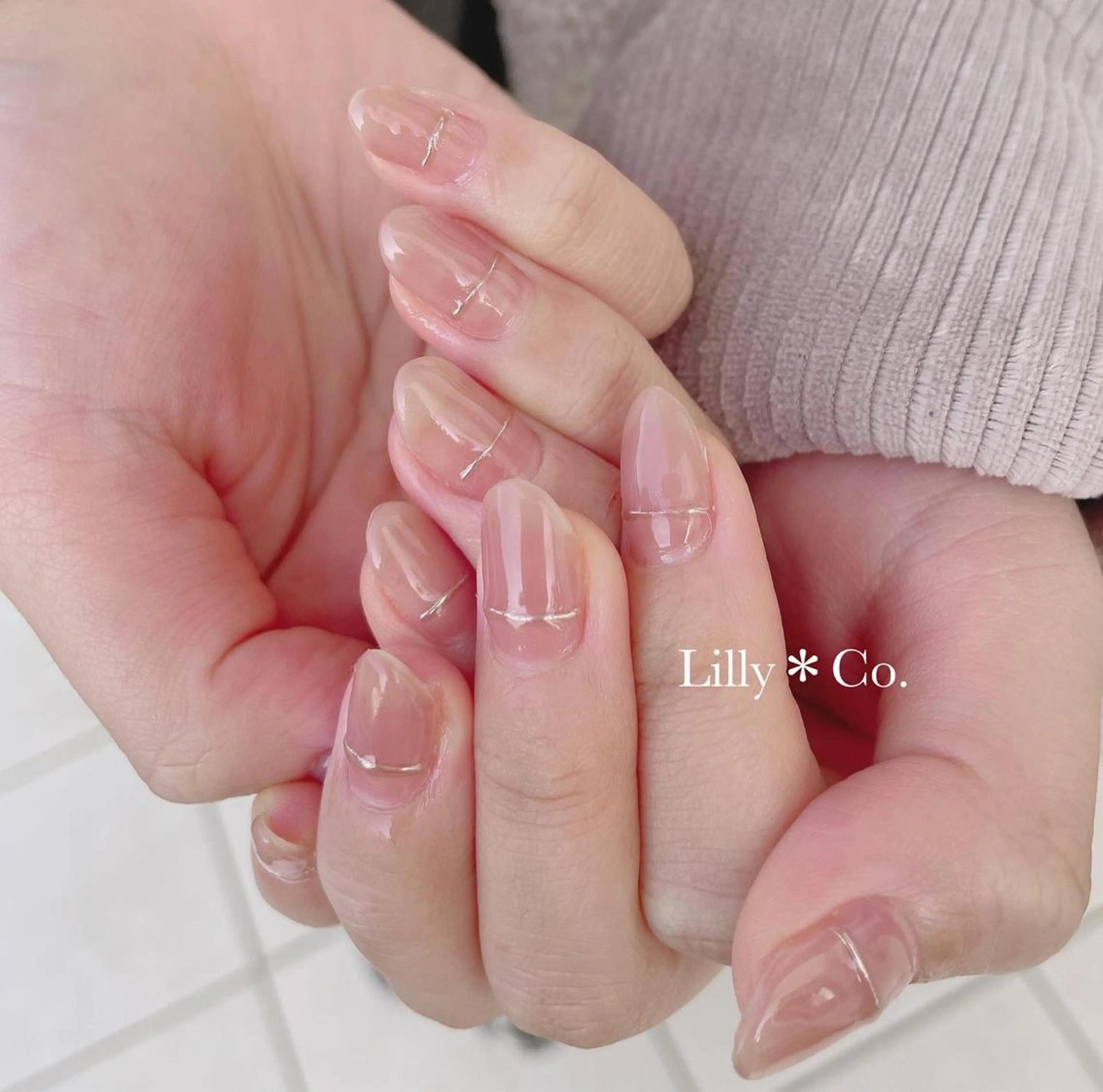ネイル ハンドネイル ハンドケア Lilly Co.のネイルデザイン
