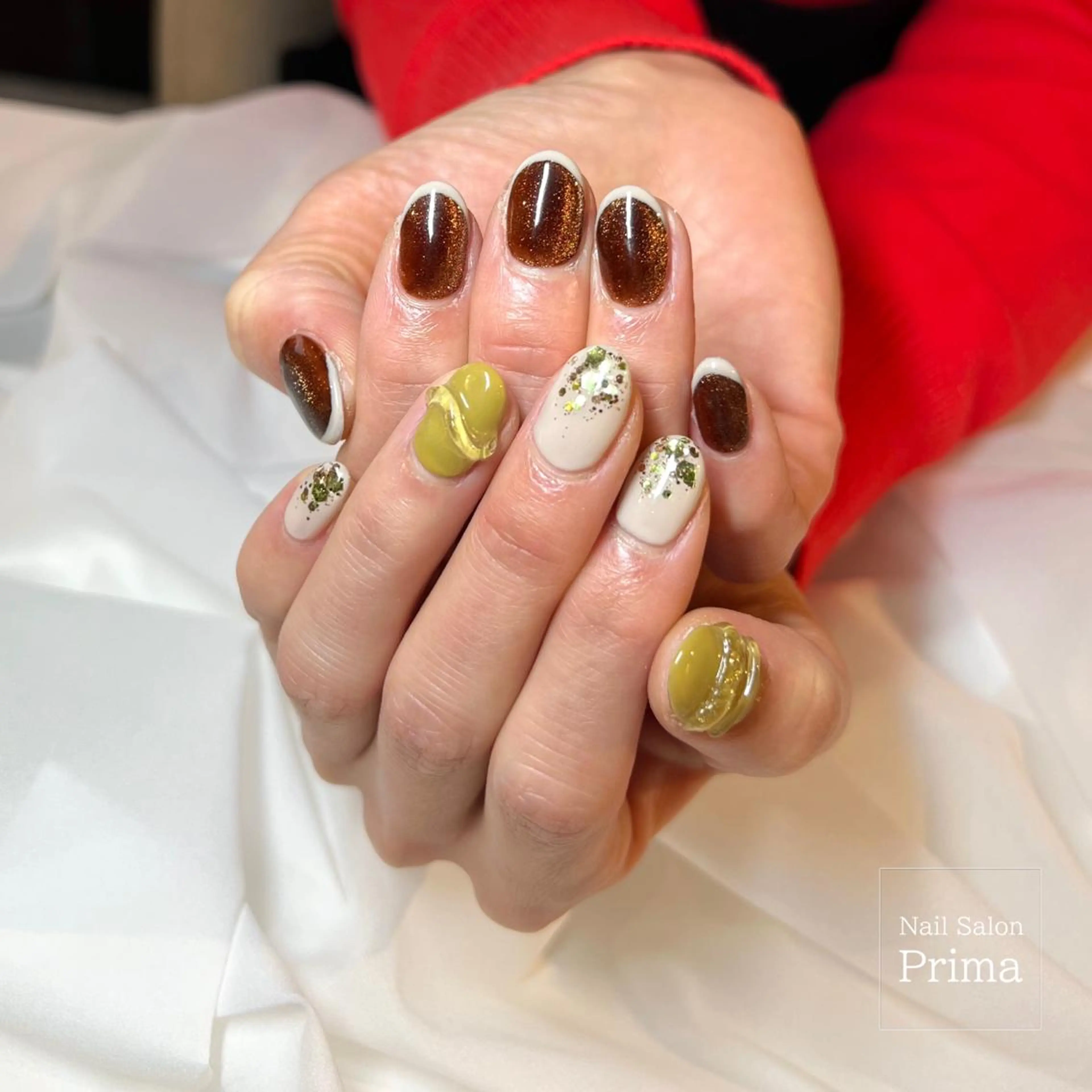 ミディアム ネイル SalonPrima Nail & Eyeのマツエク・マツパデザイン