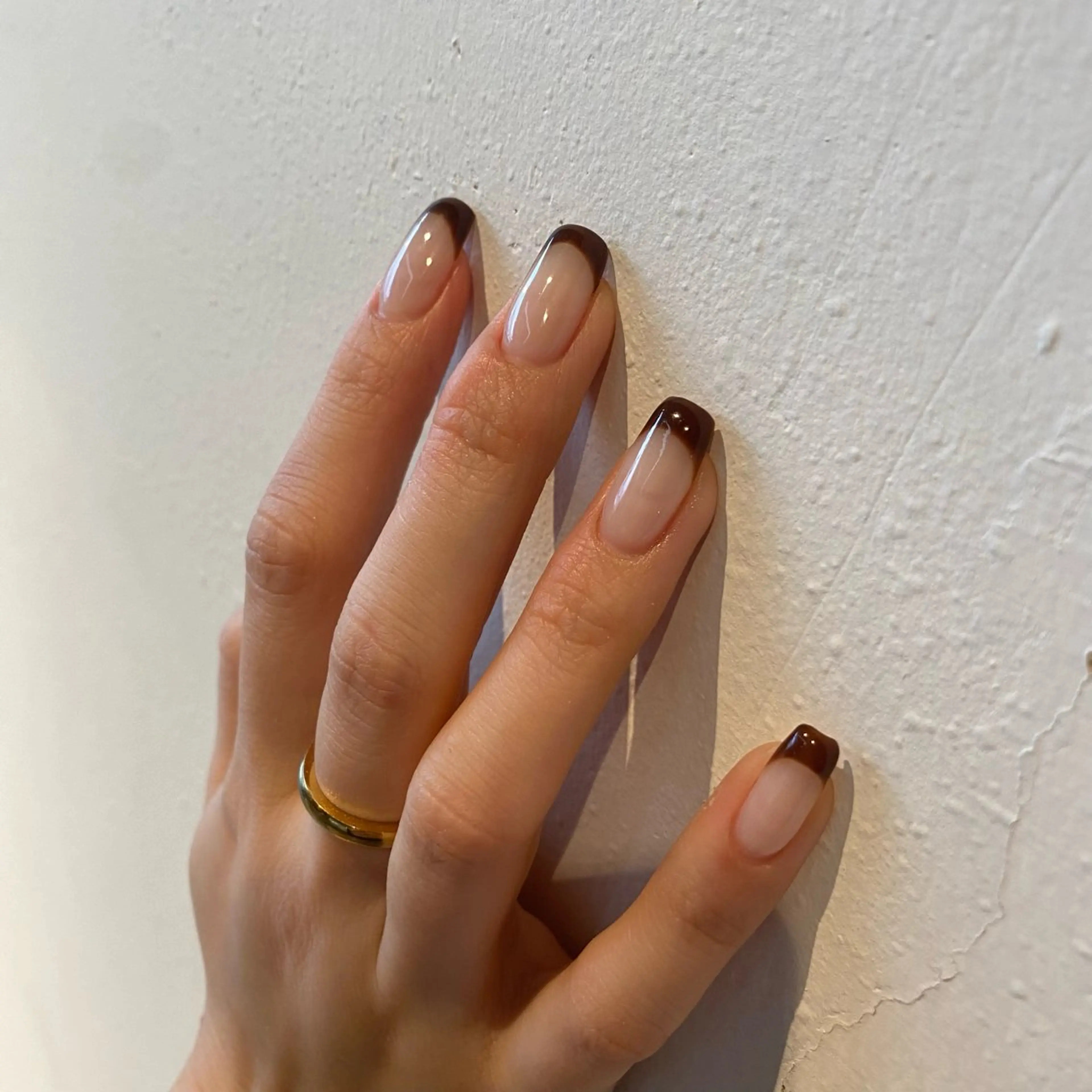 フレンチネイル（ベース無し）の写真