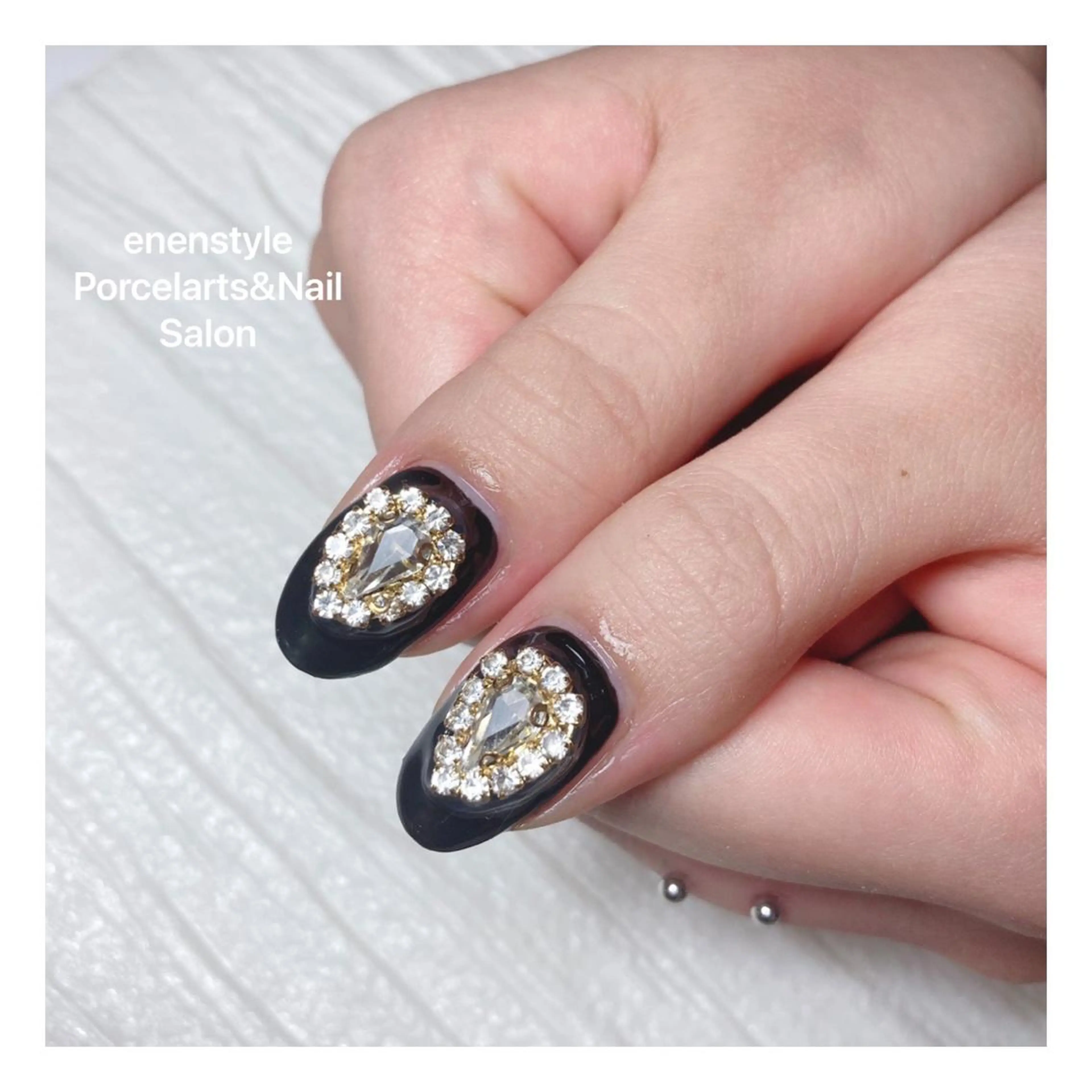 ミディアム ネイル ハンドネイル 👑enen style👑のネイルデザイン