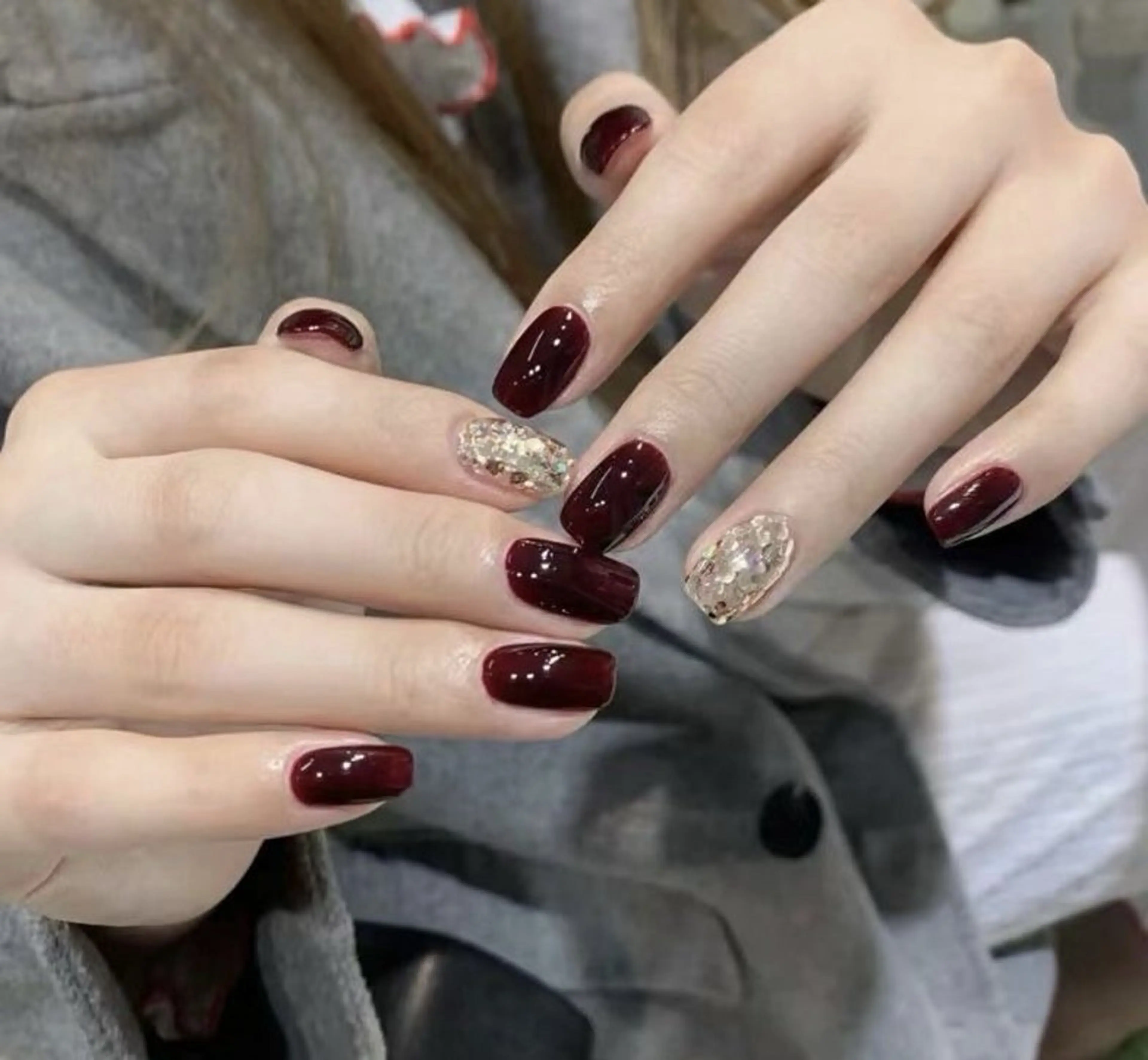 ネイル 韓国ネイル 持ち込み ニュアンスネイル ネイルチップ Minn ANA.CHUOのネイルデザイン