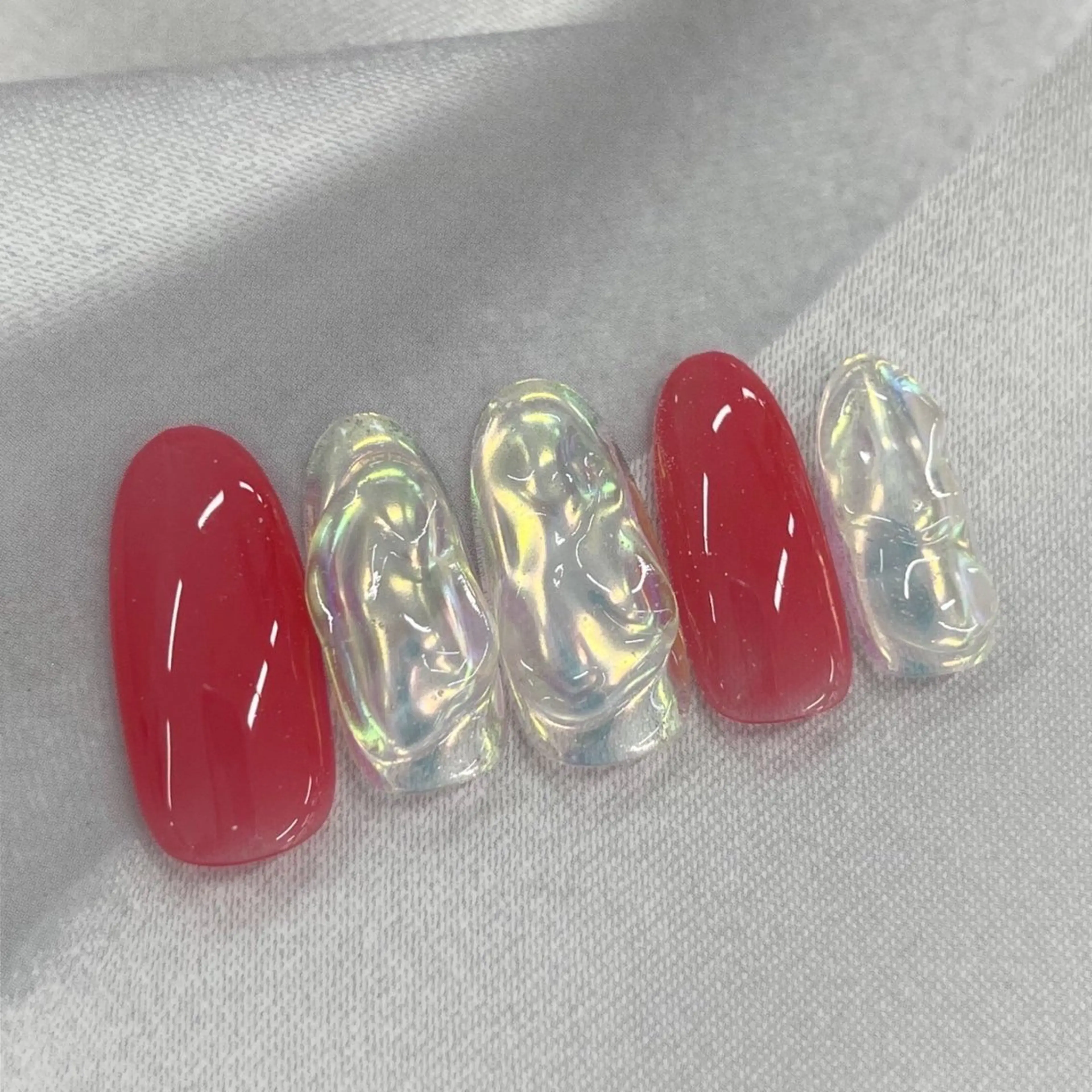 ネイル ⭐︎休業中の練習⭐︎ JNA認定講師髙橋のネイルデザイン