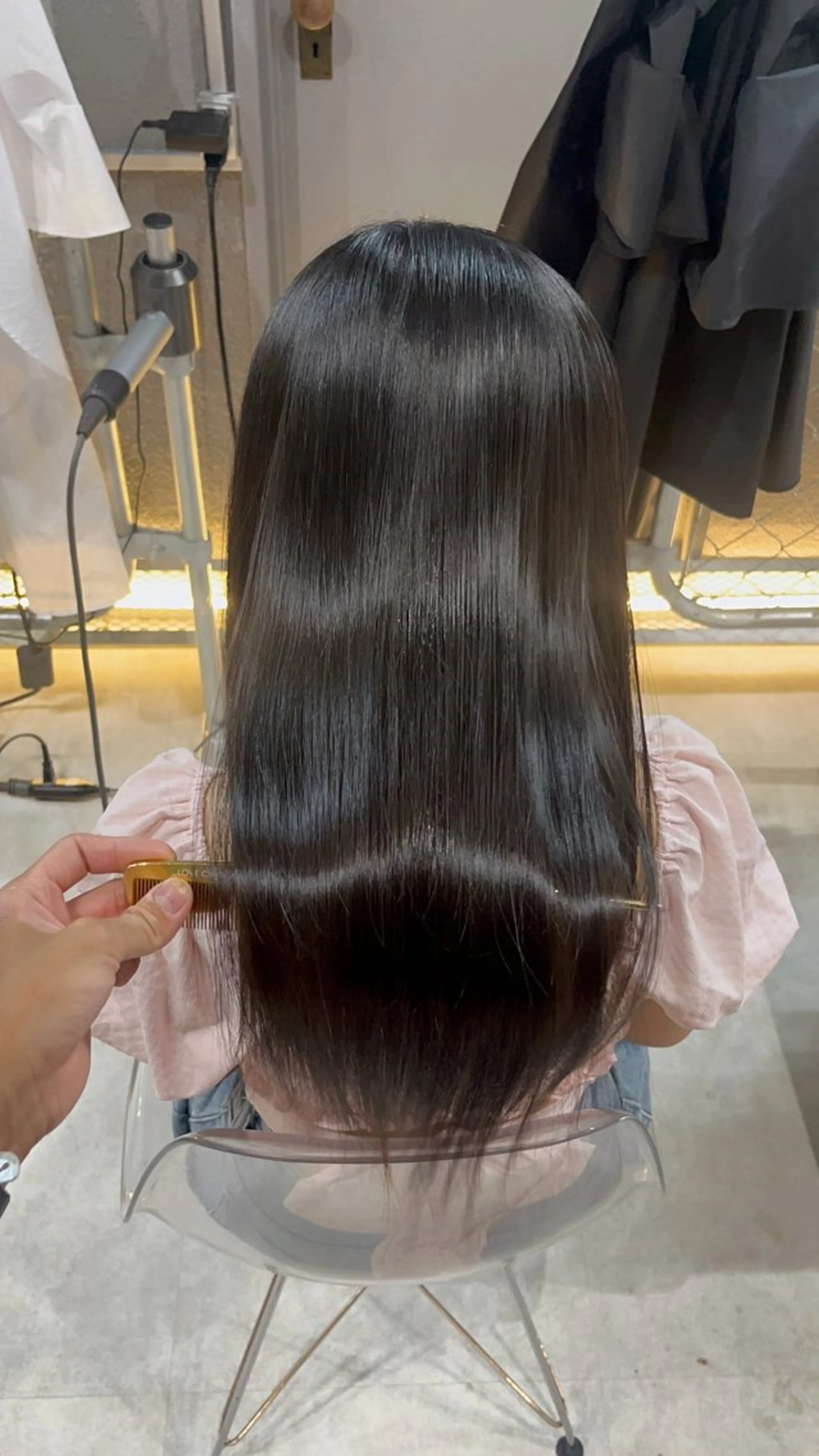 ロング 縮毛矯正 トリートメント CoCooN TAKUMAのヘアスタイル