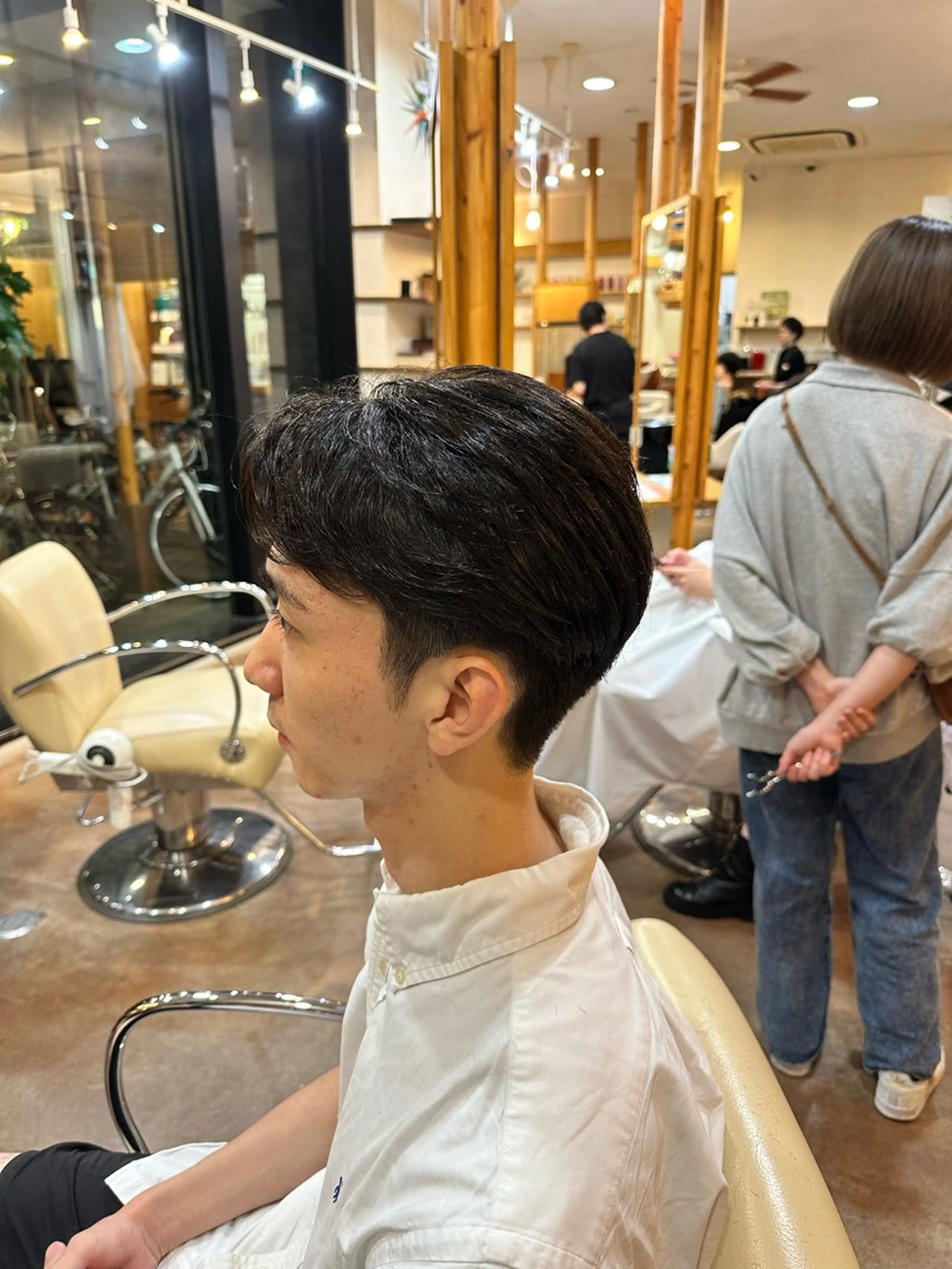 ショート パーマ メンズ Lit.自由が丘（SENJYU自由が丘）所属・【髪質改善/美髪】 ⭐️川嶋 陸央⭐️のヘアスタイル