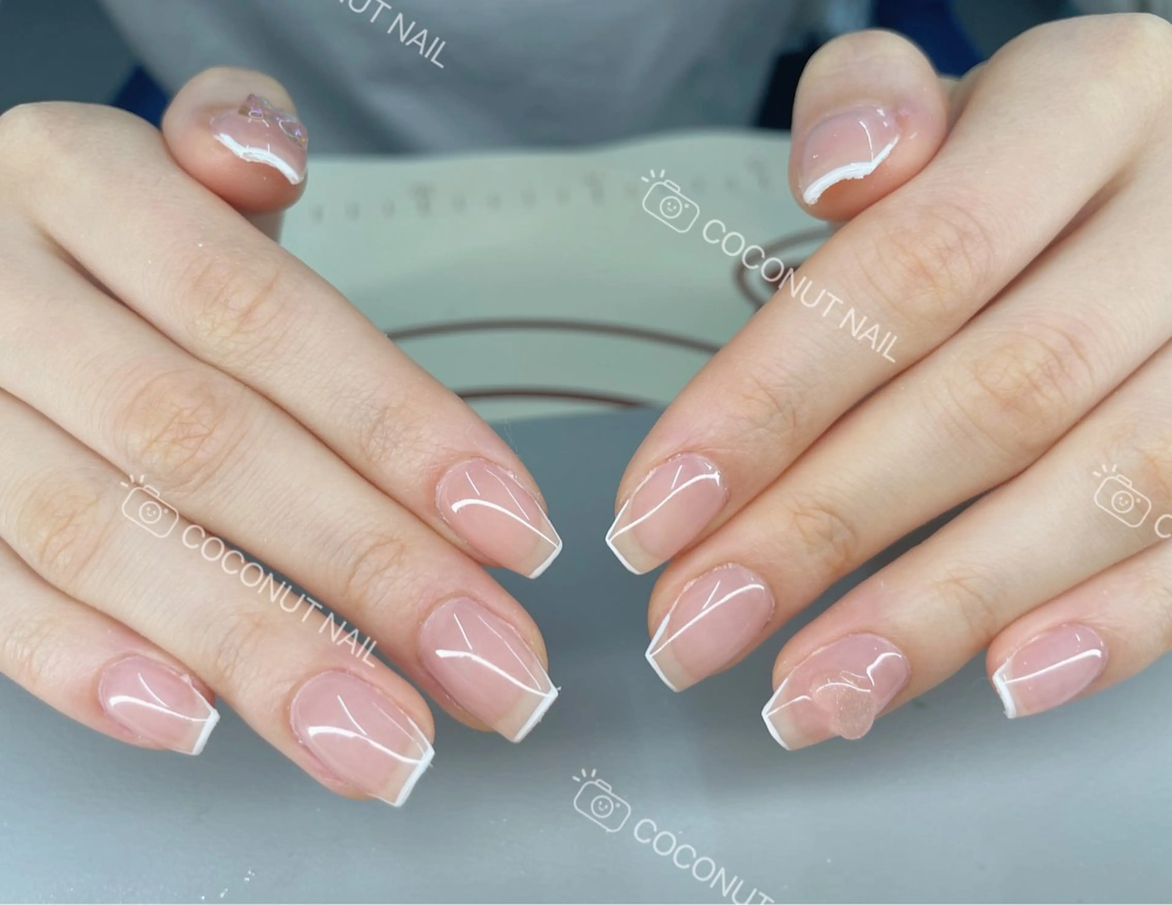 ネイル ハンドネイル 神田 ココナッツのネイルデザイン