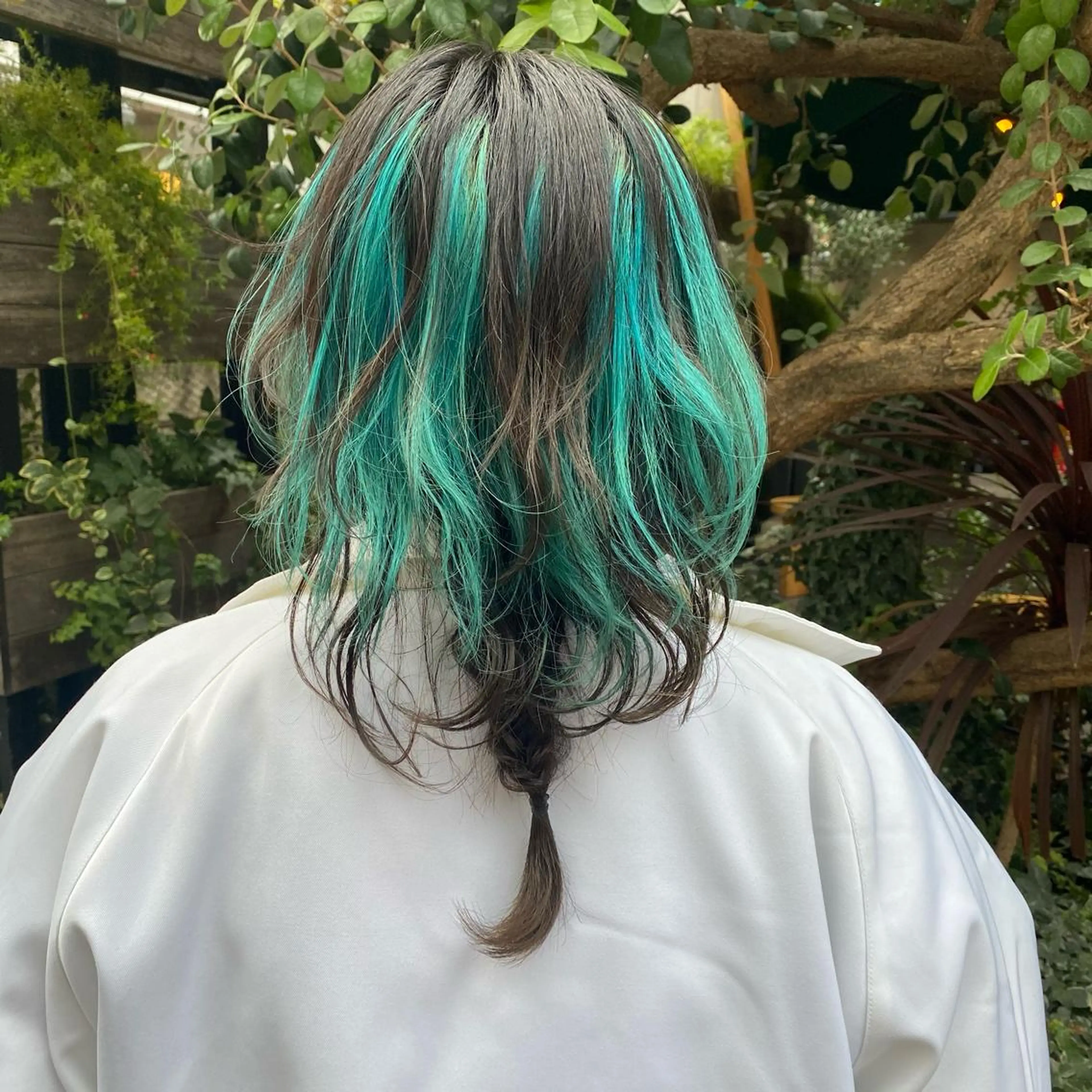 ミディアム カラー パーマ ヘアアレンジ メンズ 🍀髪質改善 ケアカラーrootsのヘアスタイル