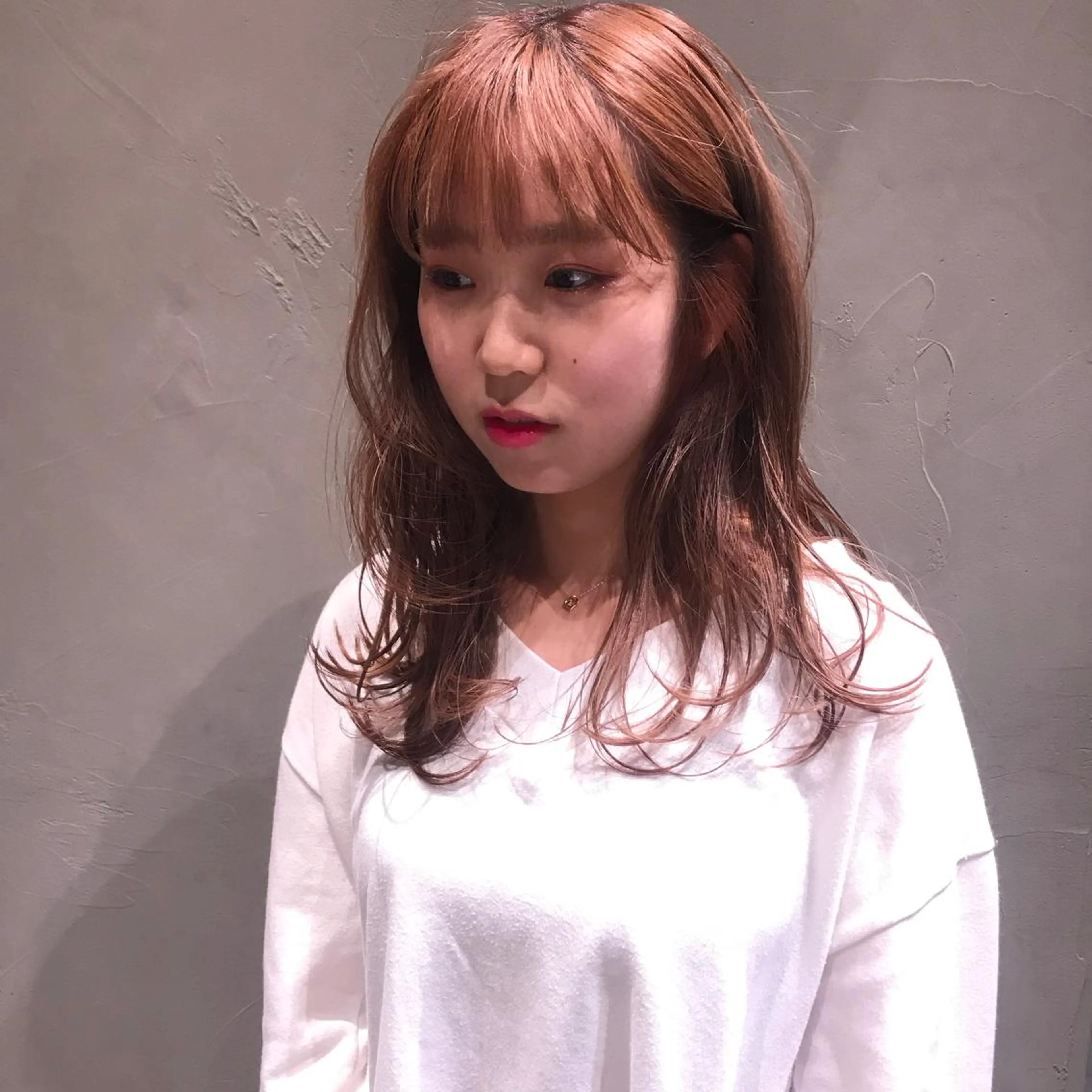 ロング ハイレイヤー レイヤーカット ロング 柔らかブラウン/顔周 りレイヤー♡ユウシのヘアスタイル