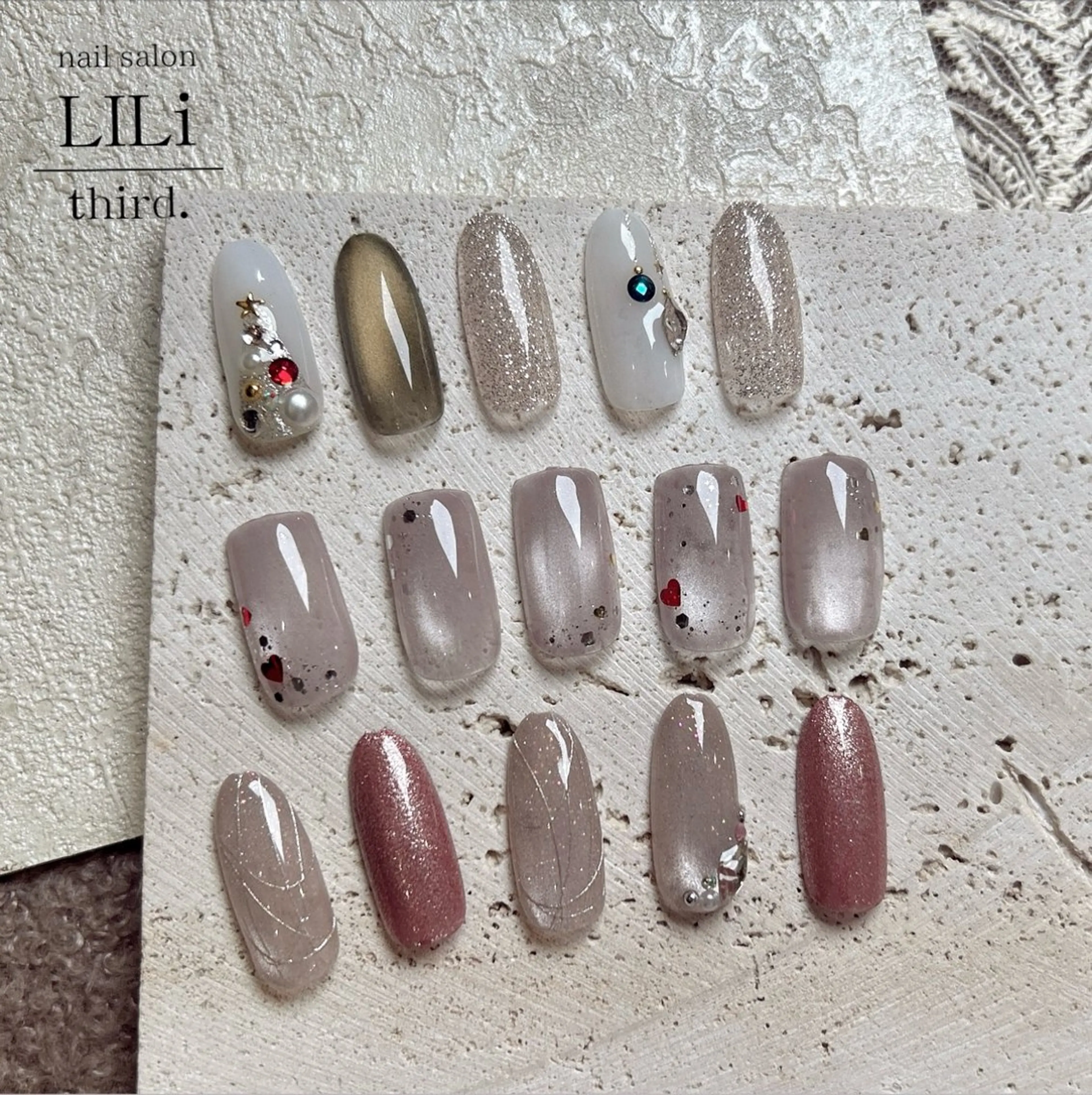 ネイル ハンドネイル nail salon LILi third.所属・Saya ᵕ̈*のネイルデザイン