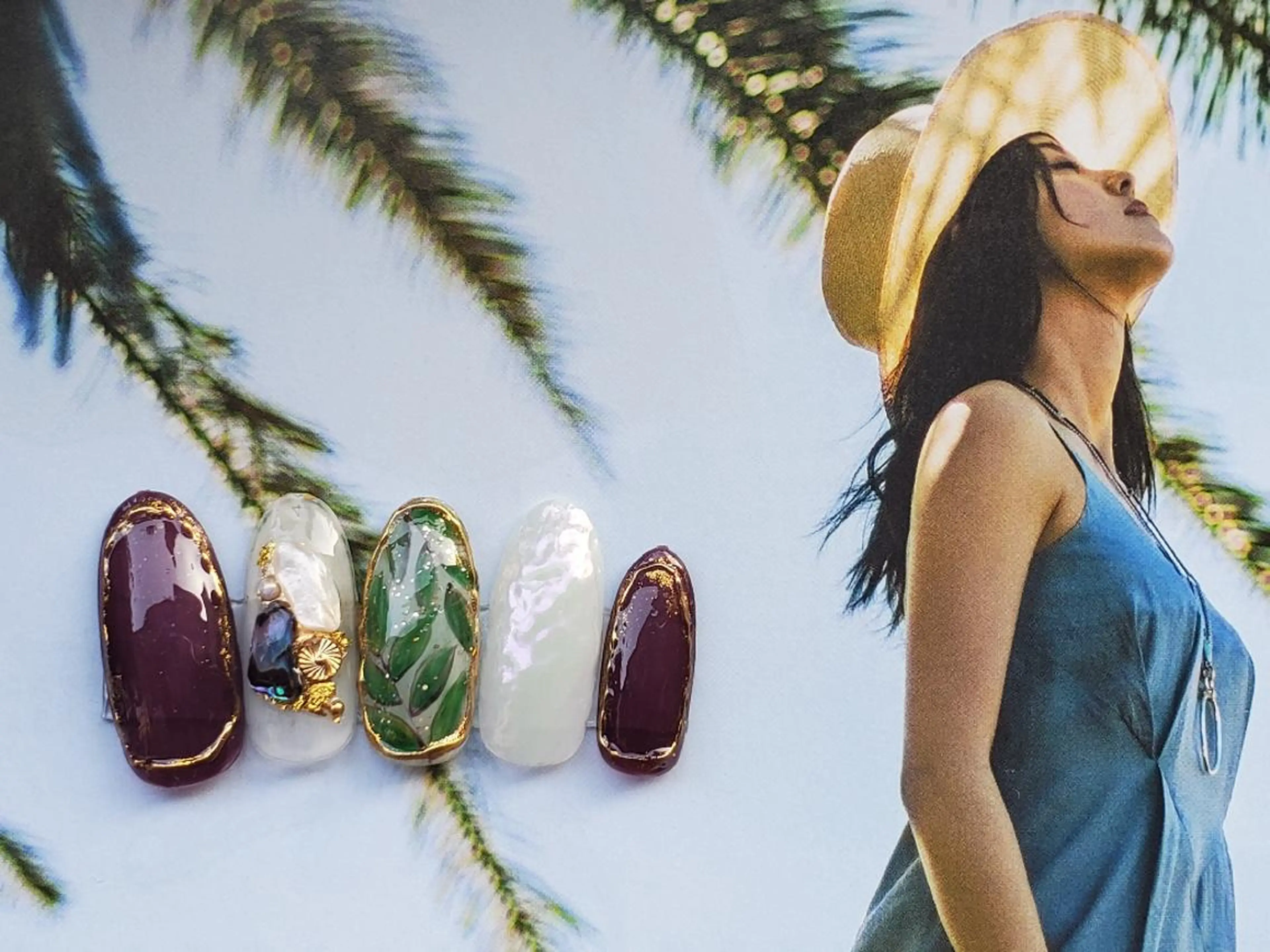 ネイル アートネイル シンプルネイル ハンドネイル bloom *のネイルデザイン