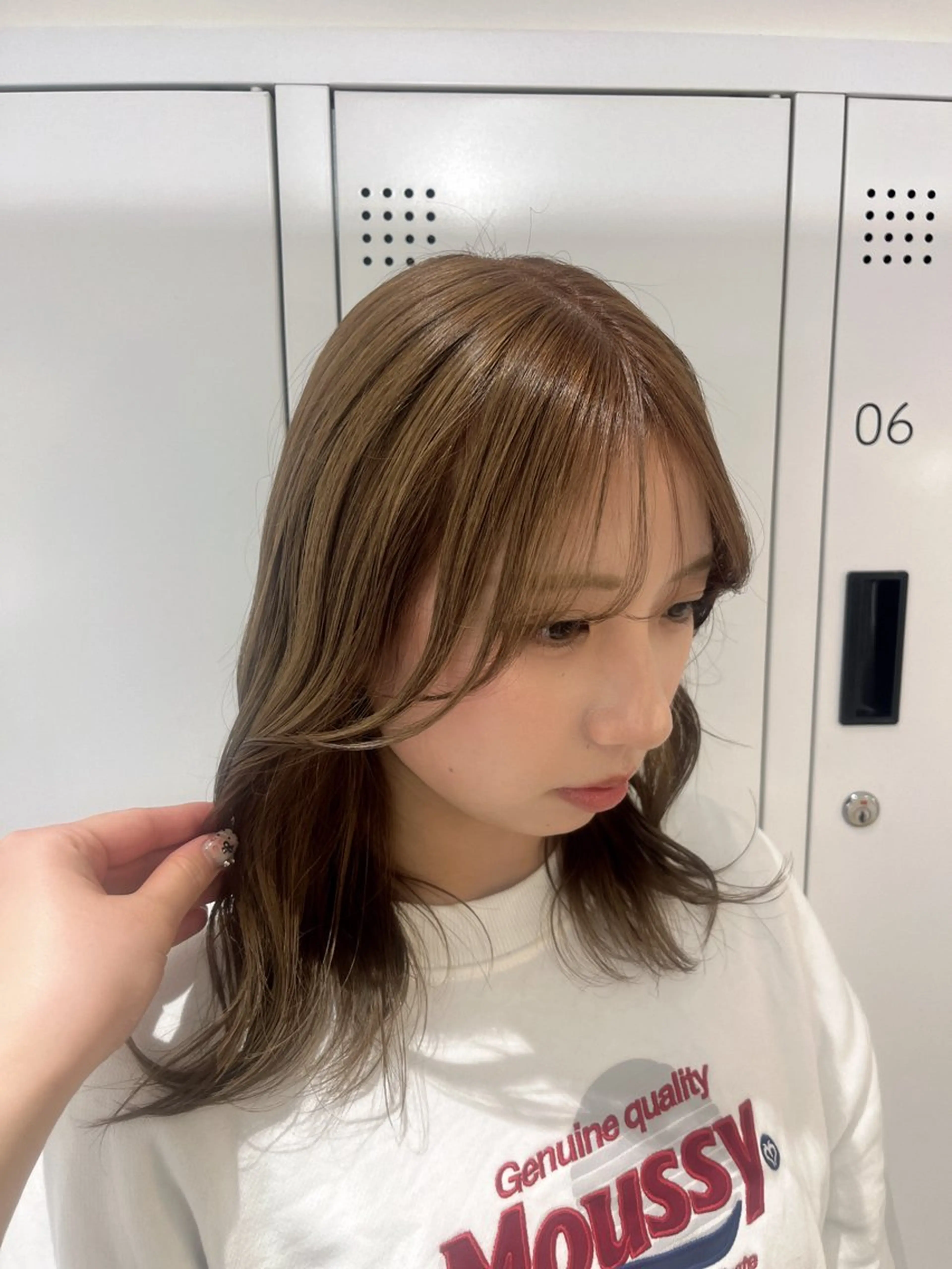 ロング カラー みう/仙台/暖色/ 艶髪/顔周りカット/のヘアスタイル