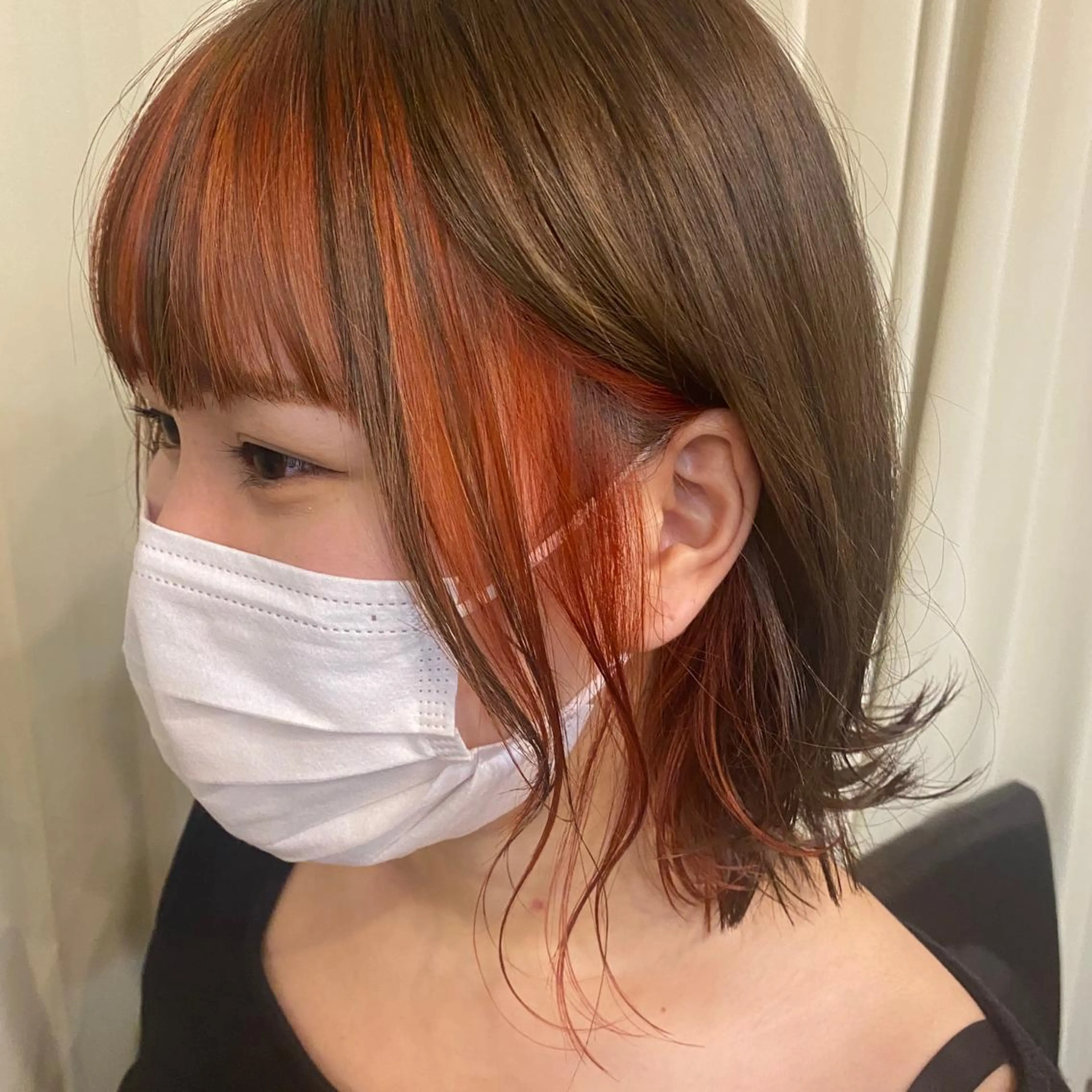 カラー 藤原 侑香のヘアスタイル