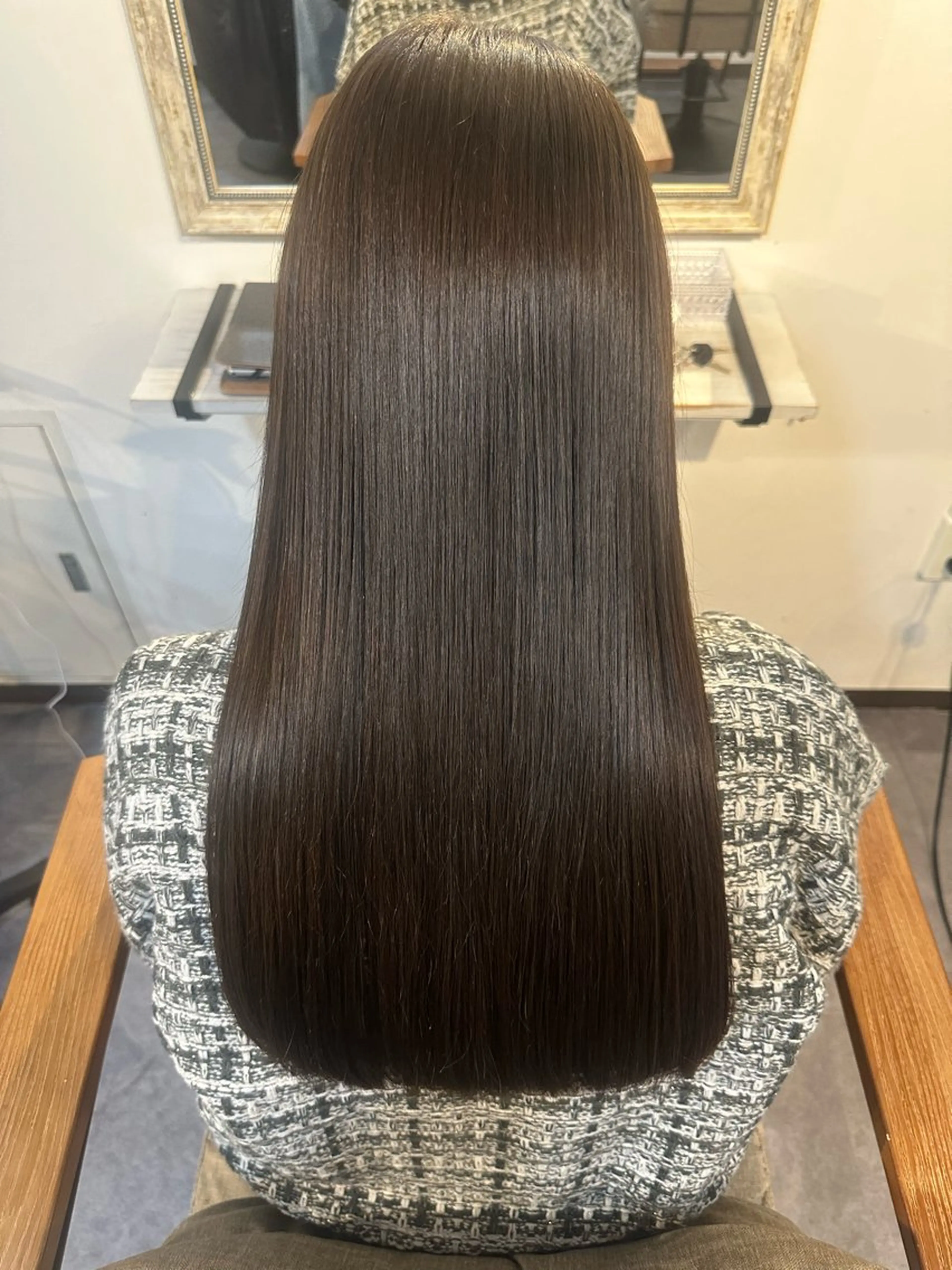 カラー ベージュカラー オリーブベージュ ヘアカラー Sherry/R 三川町　木村祐里奈のヘアスタイル