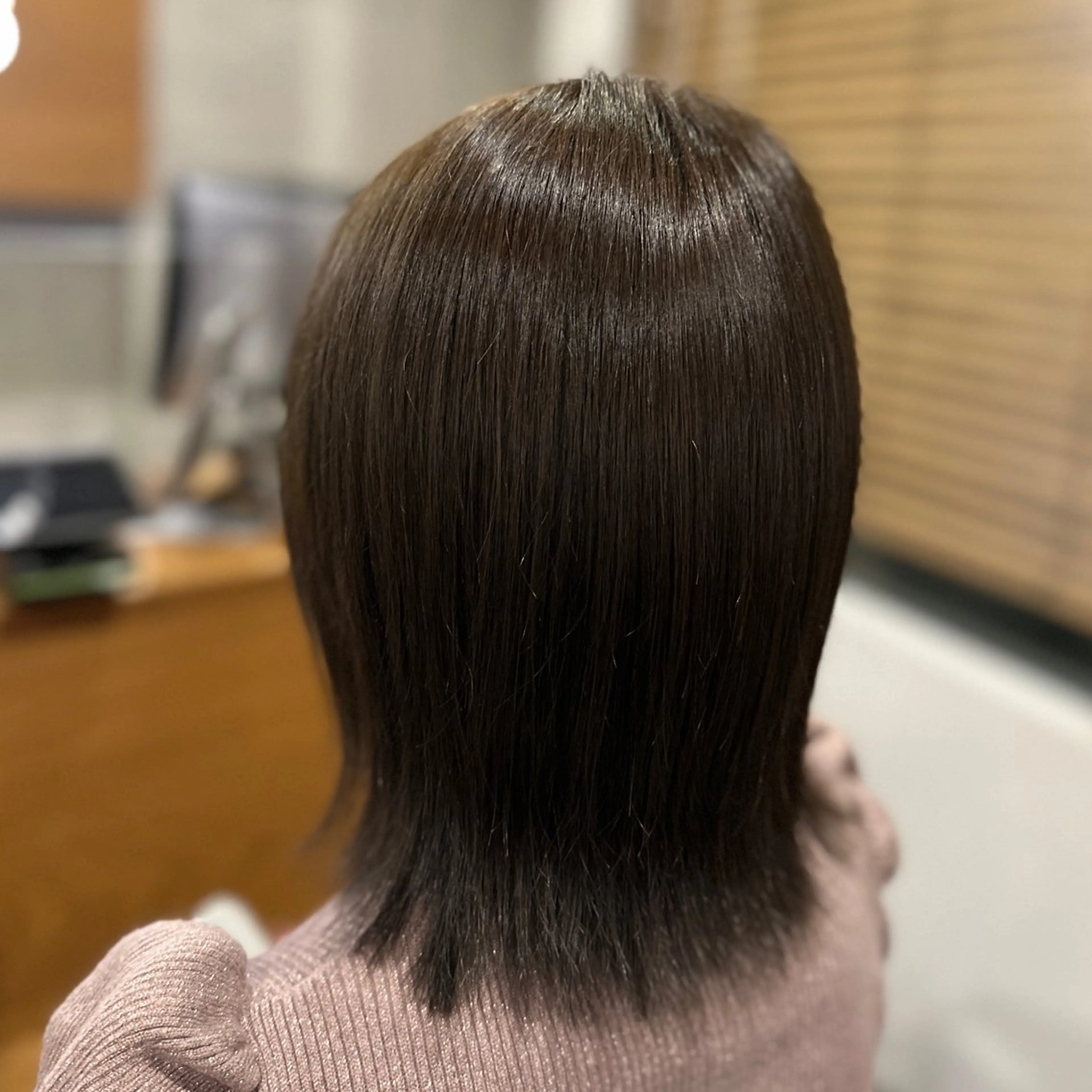 ミディアム カット ヘアカラー トリートメント 後藤 千絵のヘアスタイル