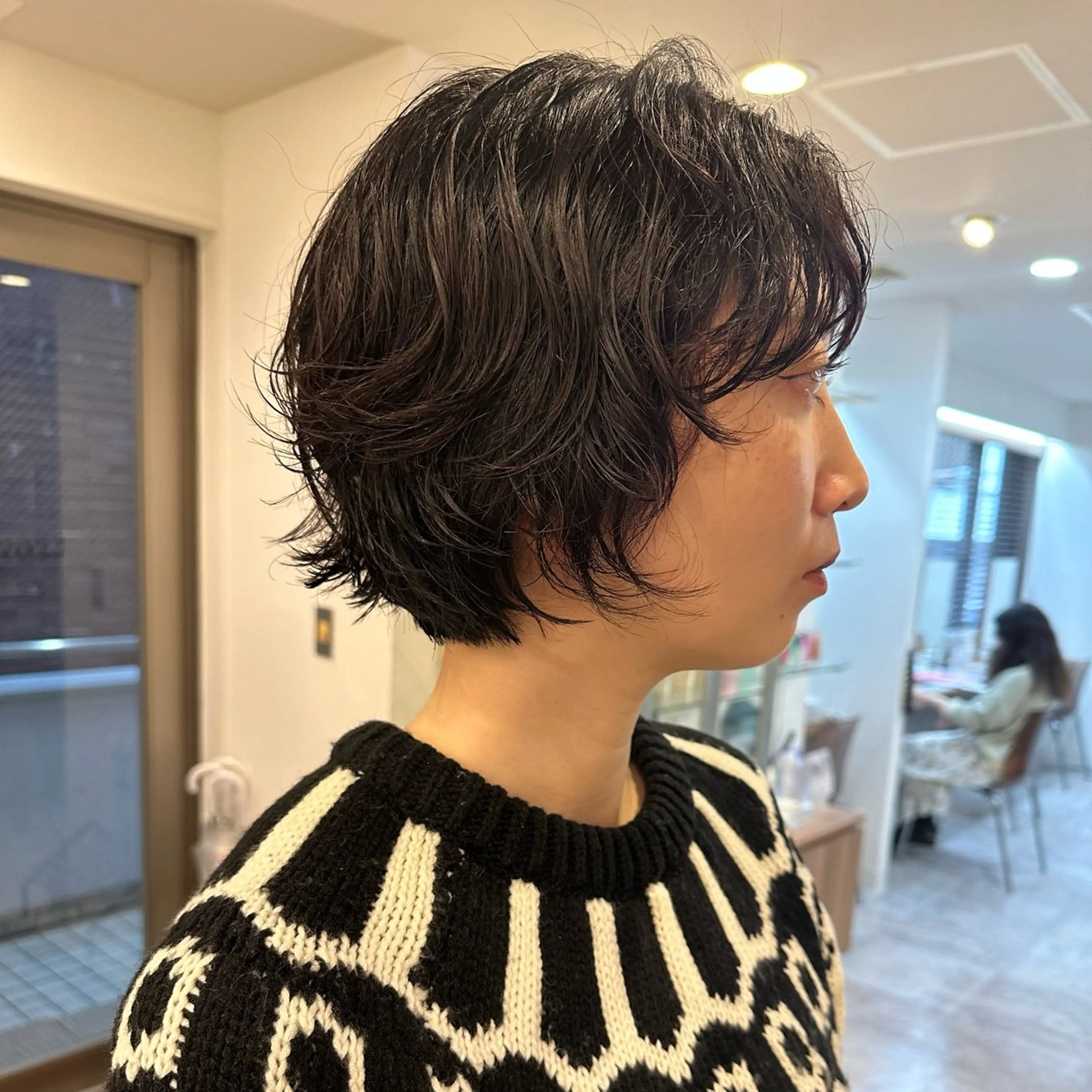 ショート パーマ カット パーマ lelu所属・lelu / 佐々木のヘアスタイル