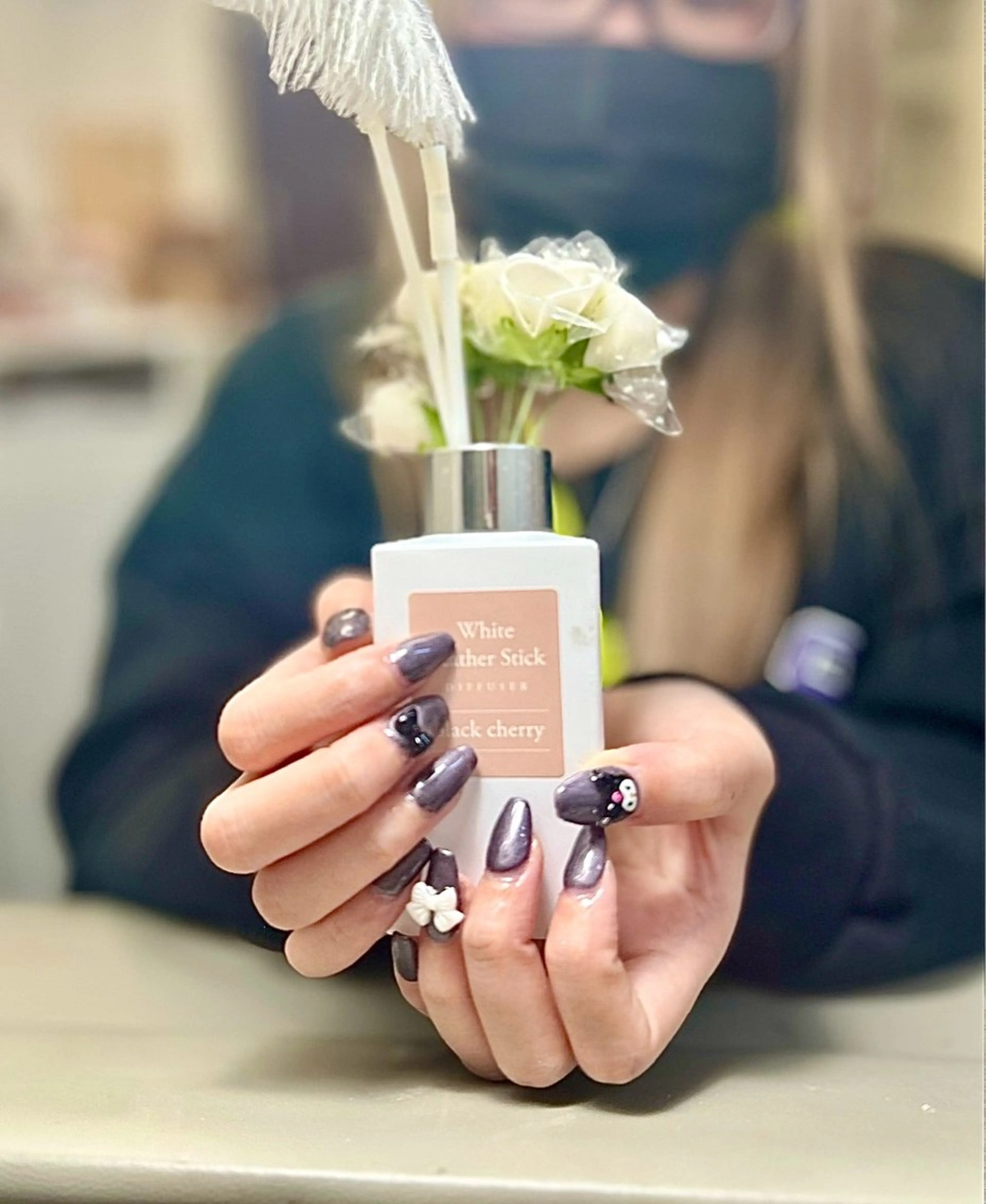 💟チップ長さ出しワンカラー(マグネット不可)の写真