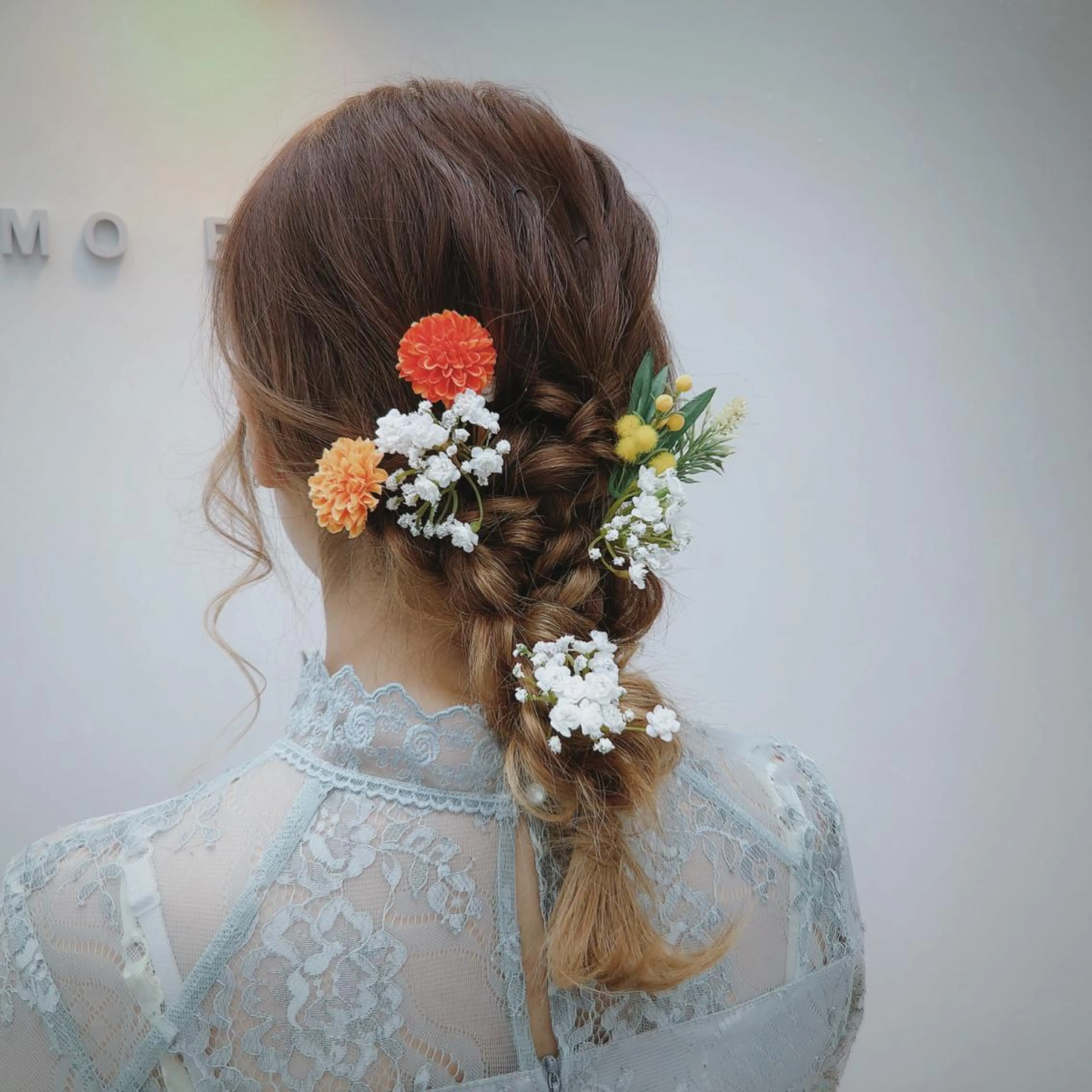 セミロング ヘアアレンジ Blue所属・透明感カラー 🫰🏻💗 高橋舞のその他イメージ