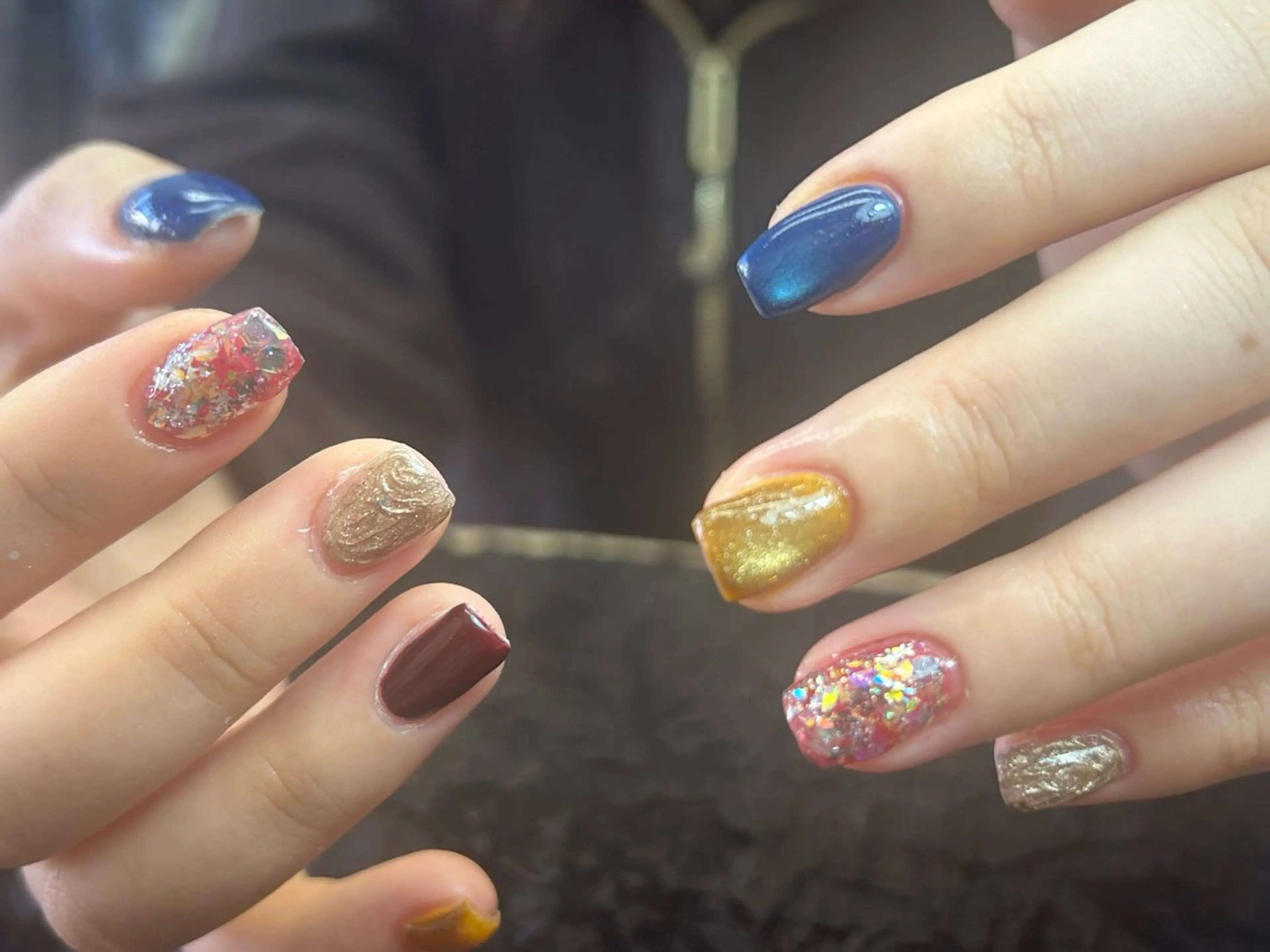 ネイル オーロラネイル フラッシュネイル フラワーネイル フレンチネイル キラキラネイル 🌟桜beauty 🌟プロ ネイリストのネイルデザイン