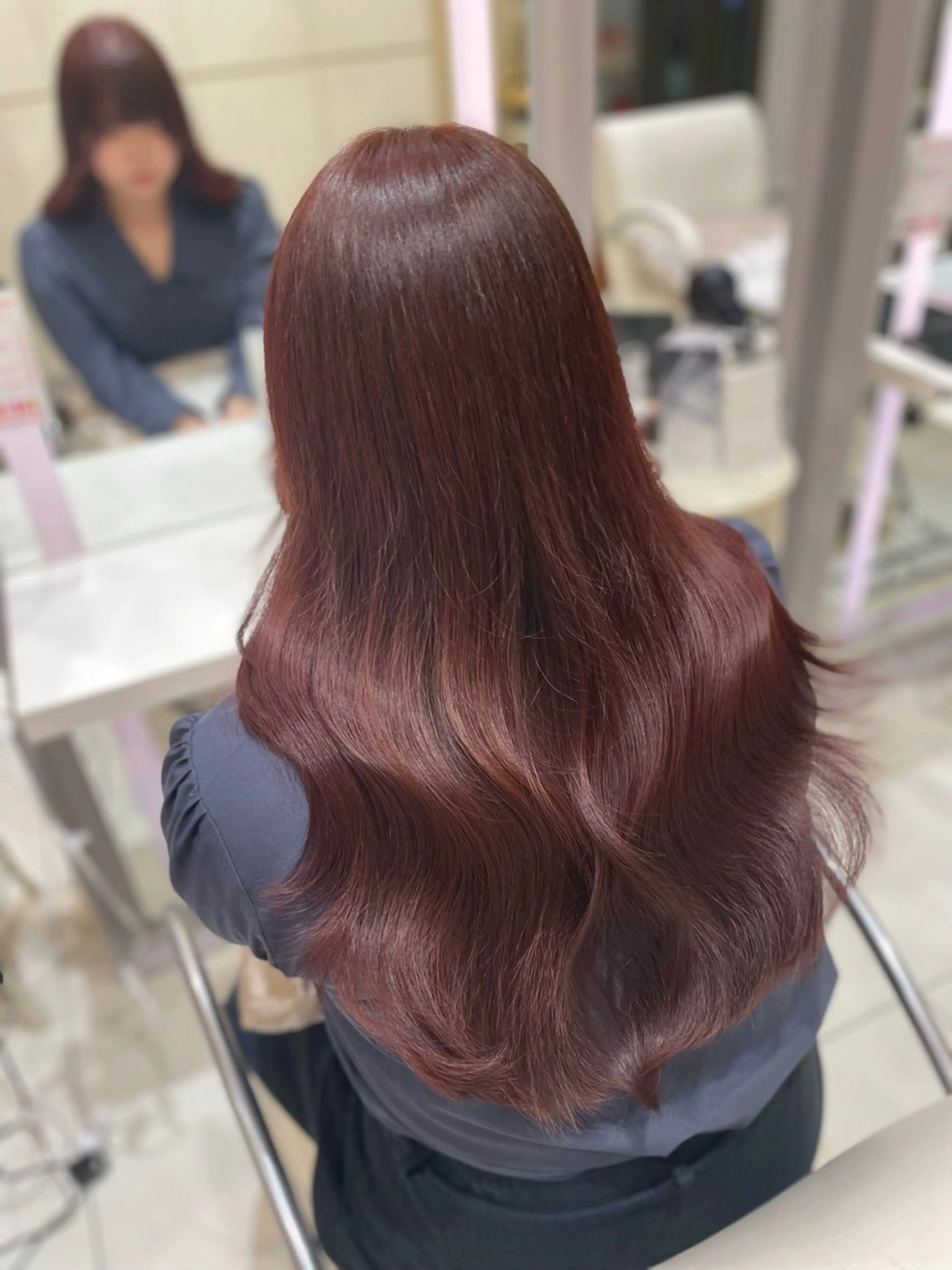 ロング ヘアカラー 銀座♡透明感カラー/ 顔周りカットFukaのヘアスタイル